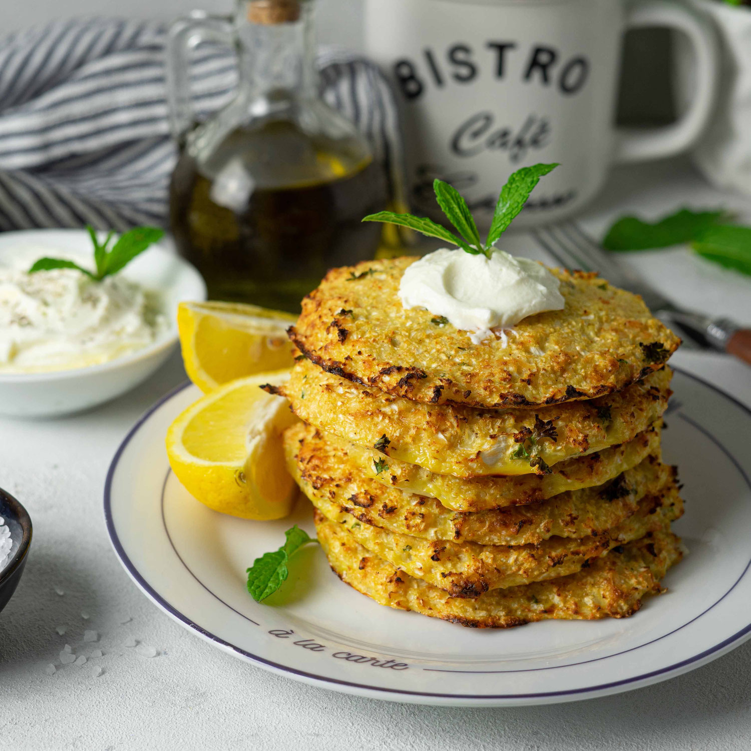 Blumenkohl Ofen Fritters