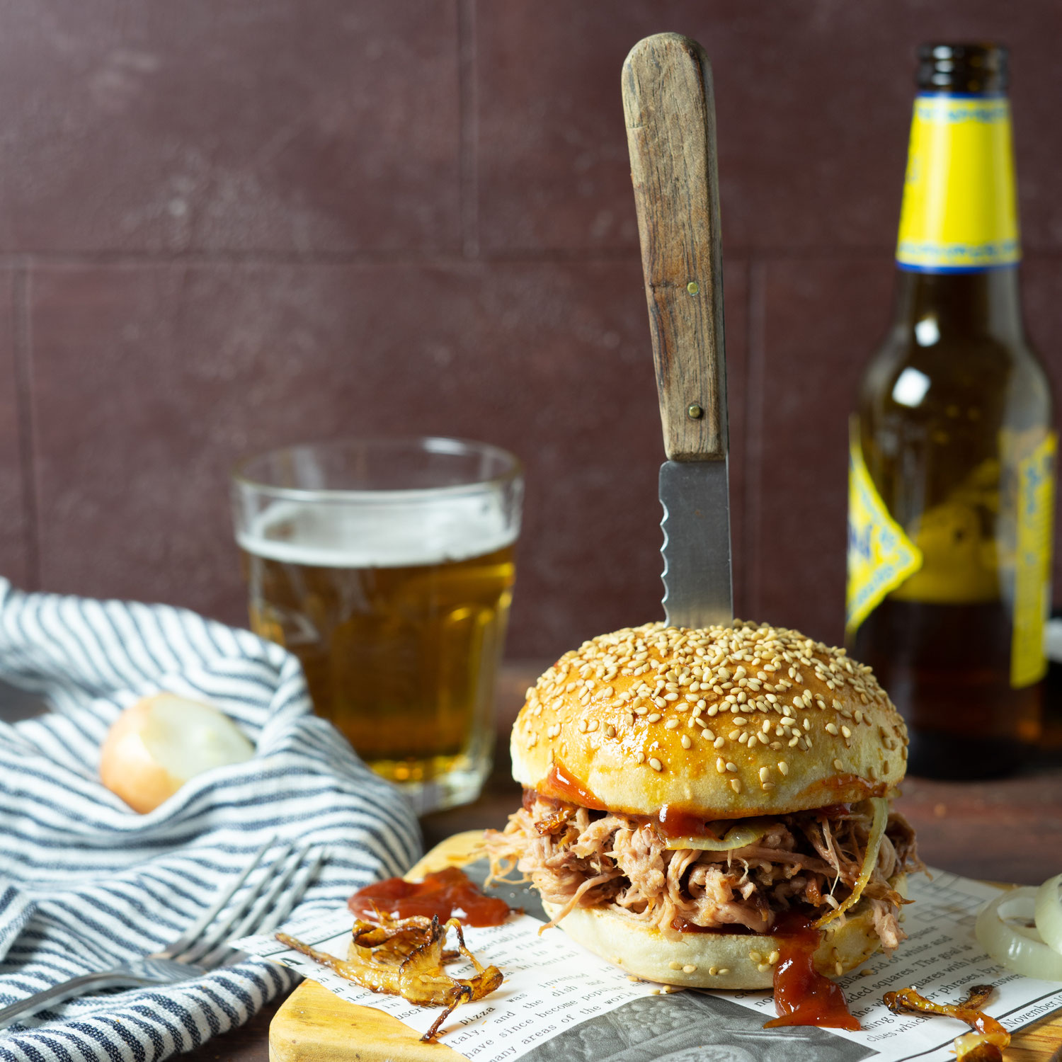 Pulled Pork Burger