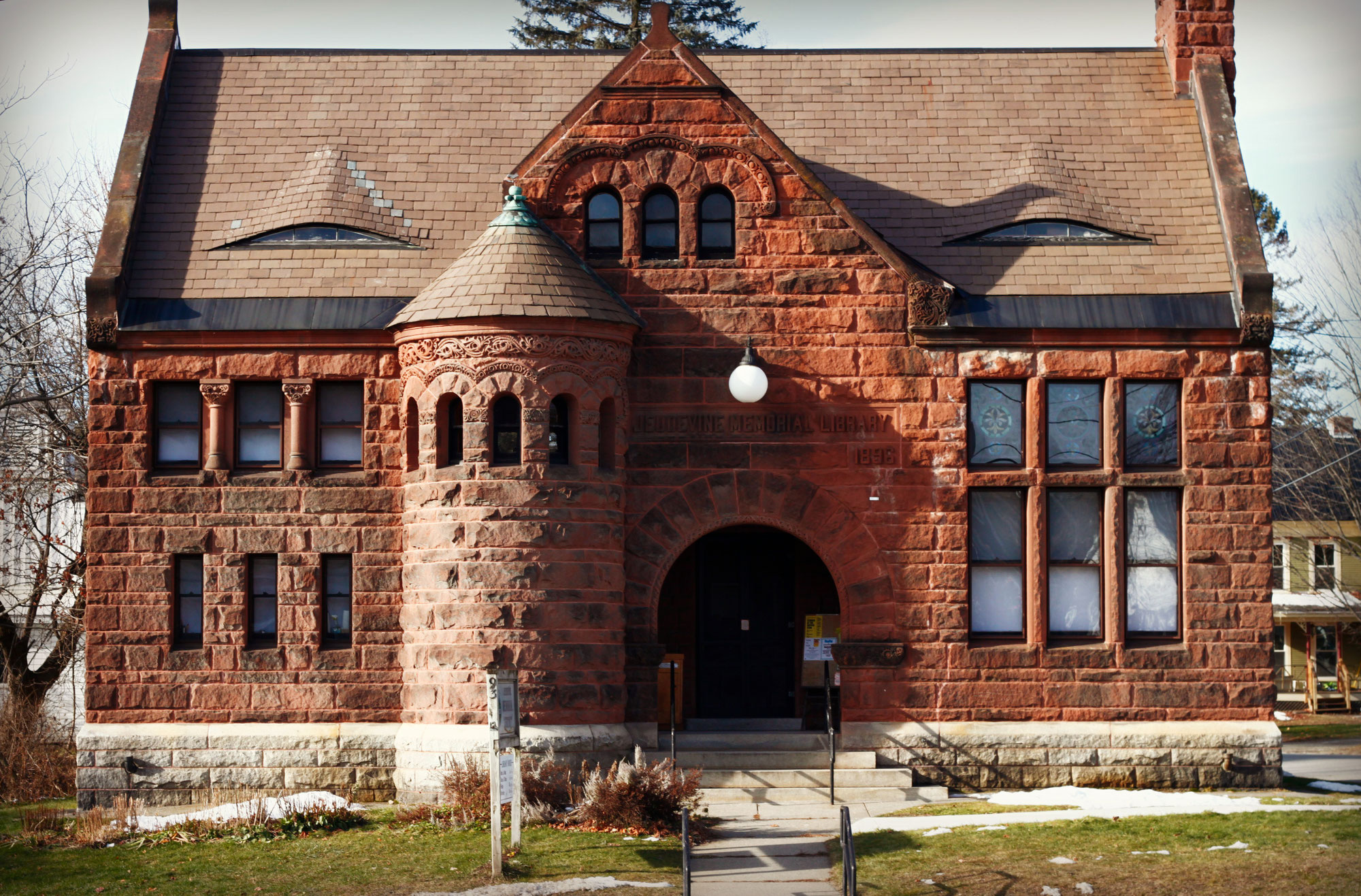Home Jeudevine Memorial Library