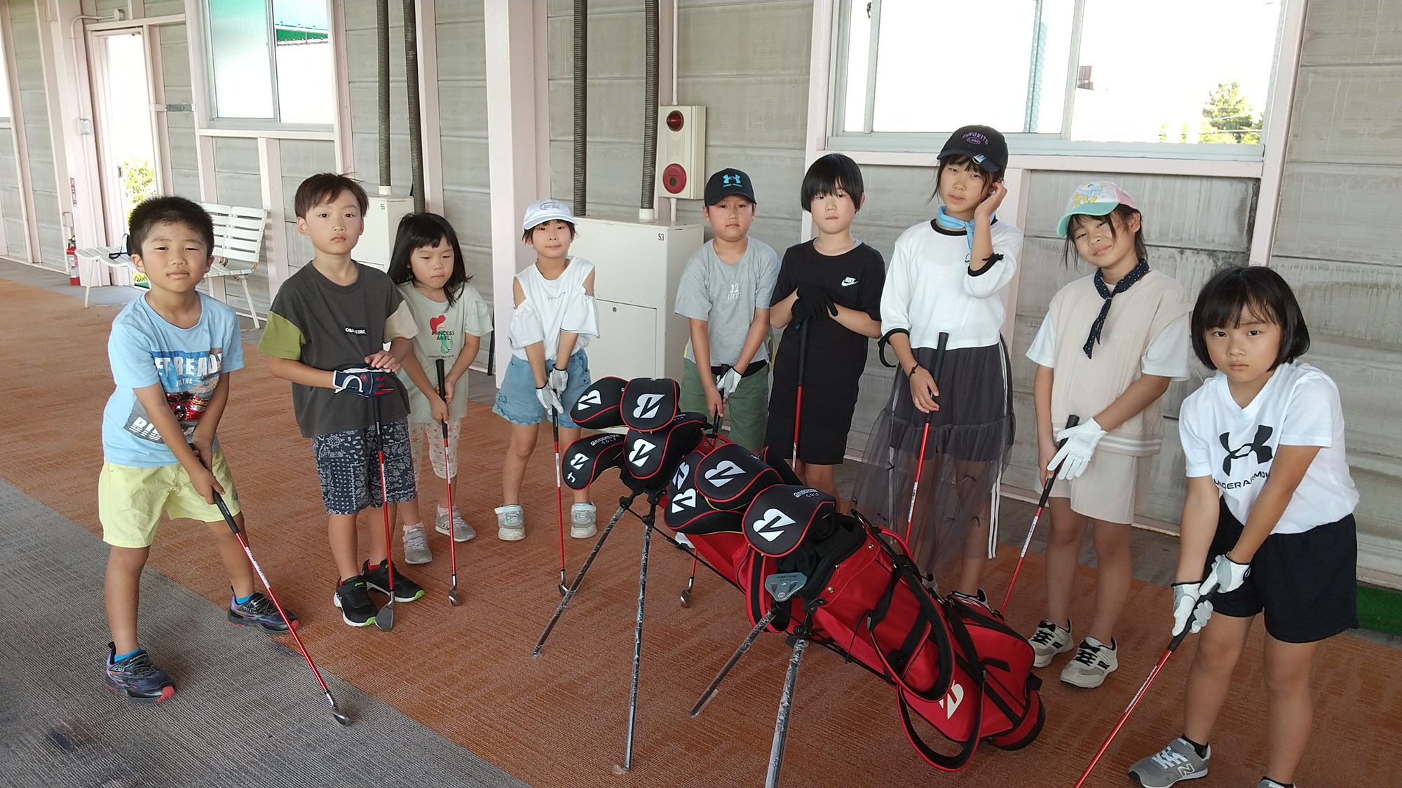 夏休み吉野ヶ里ジュニアゴルフ塾