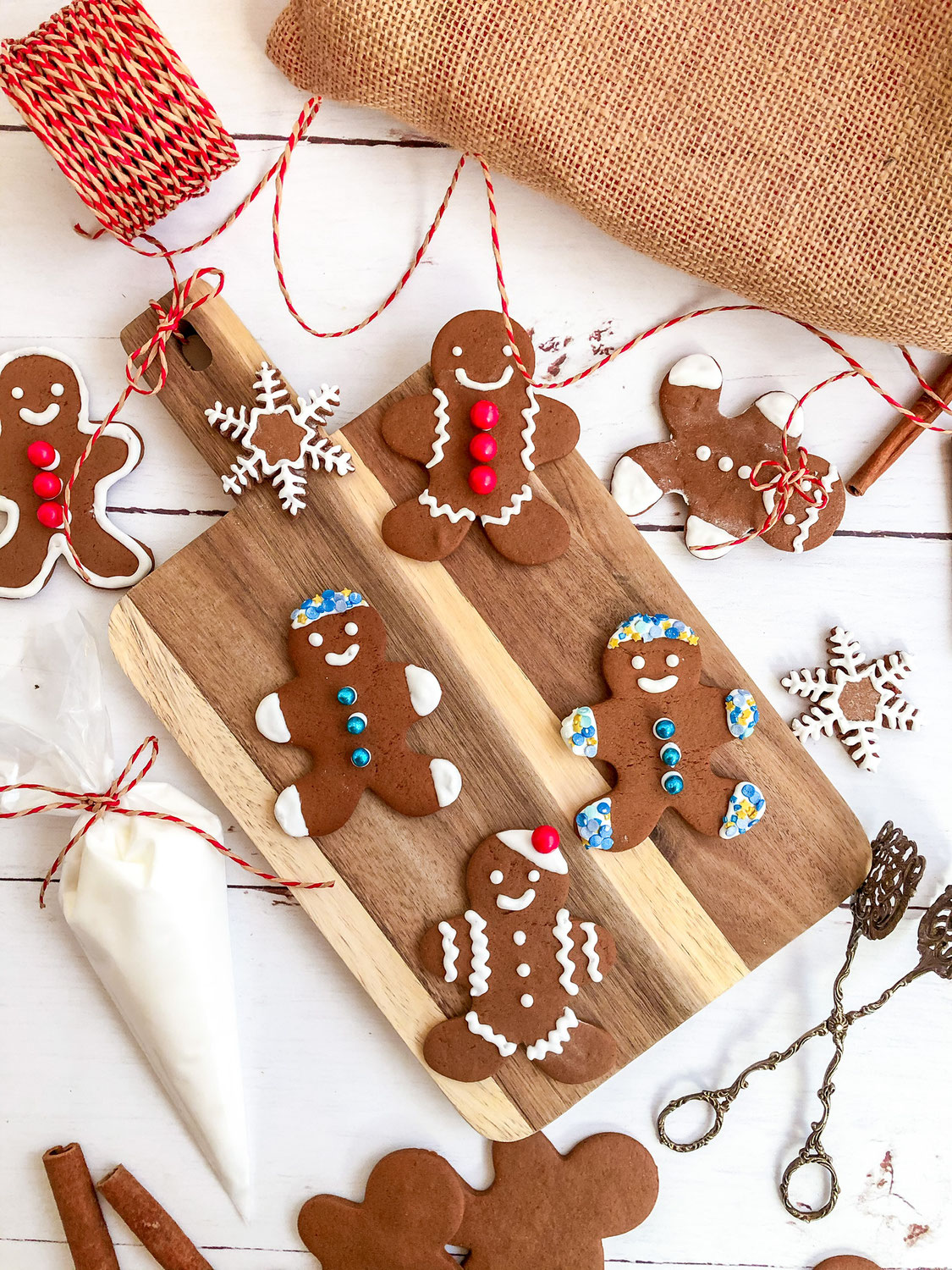 Lebkuchen-Plätzchen / Lebkuchenmännchen