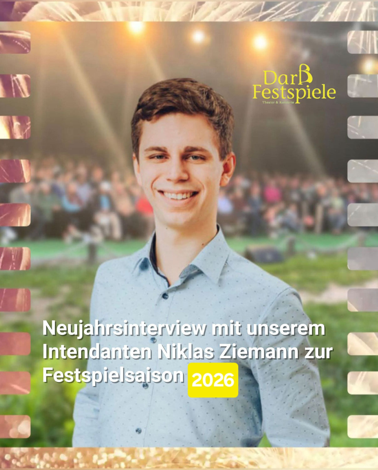 Interview mit unserem Intendanten Niklas Ziemann zur Festspielsaison 2026