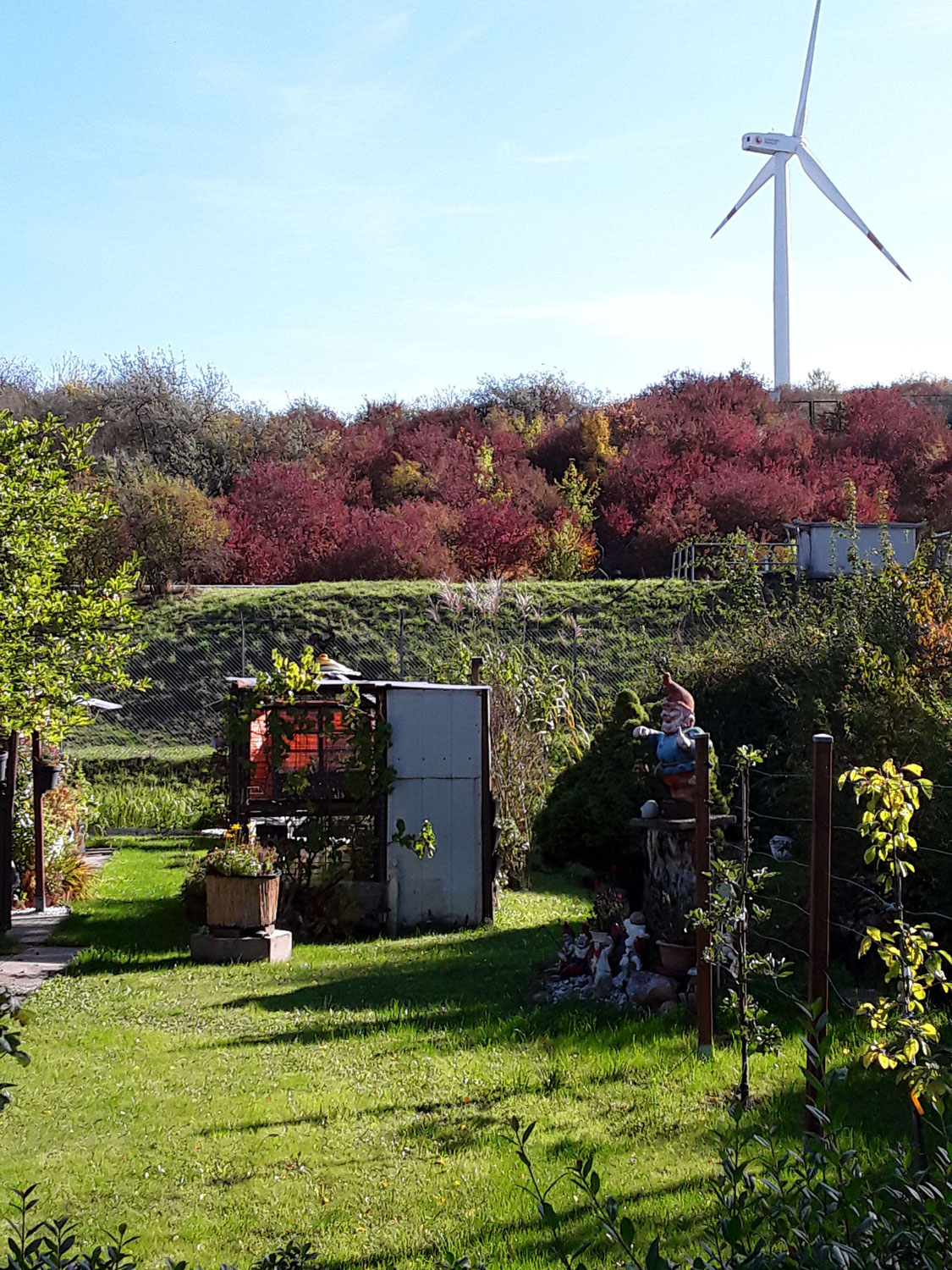 "Land unter in den Kleingärten - Wetter am Energieberg ertüchtigen