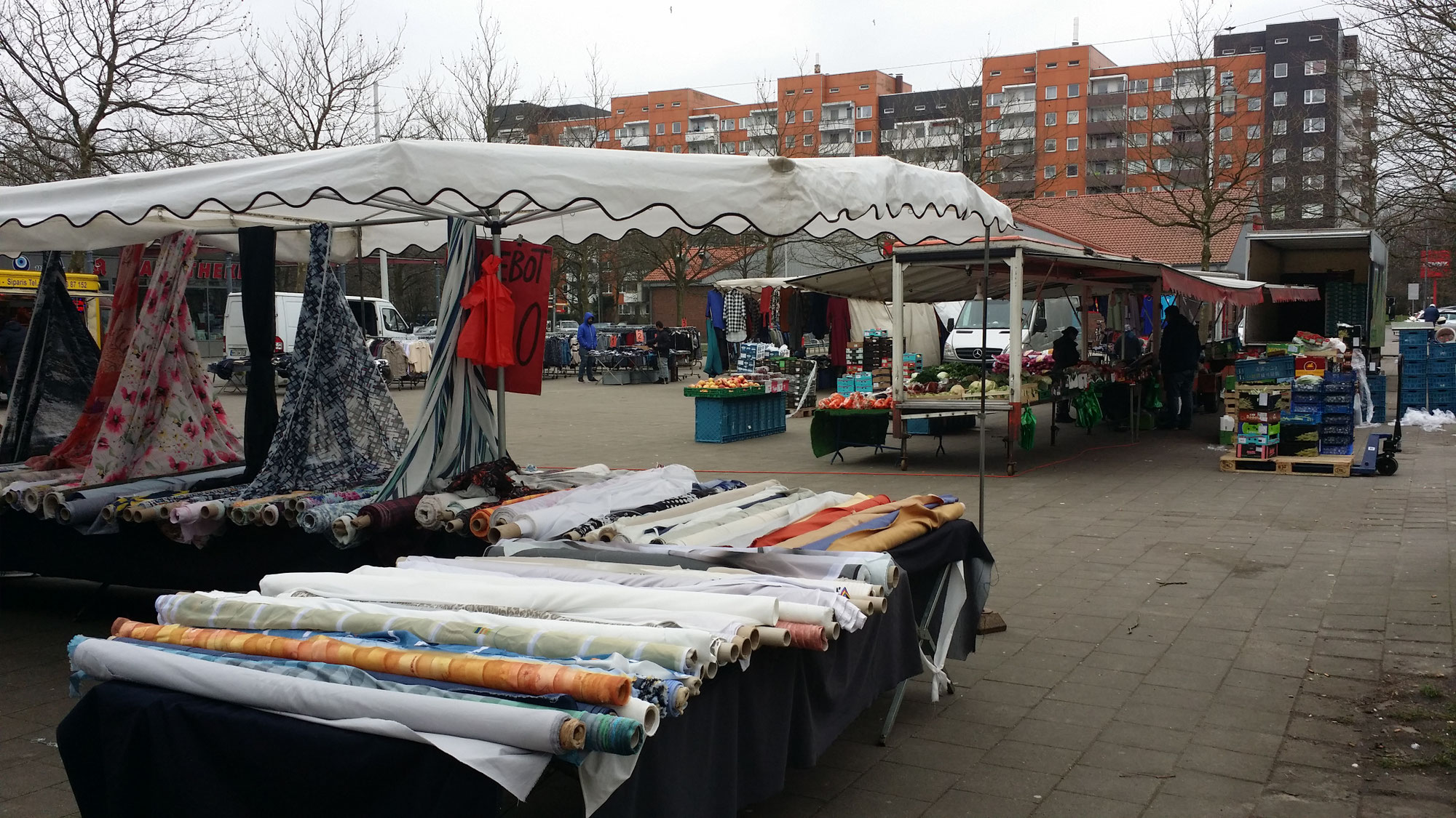 Wochenmarkt in Kirchdorf-Süd fortsetzen