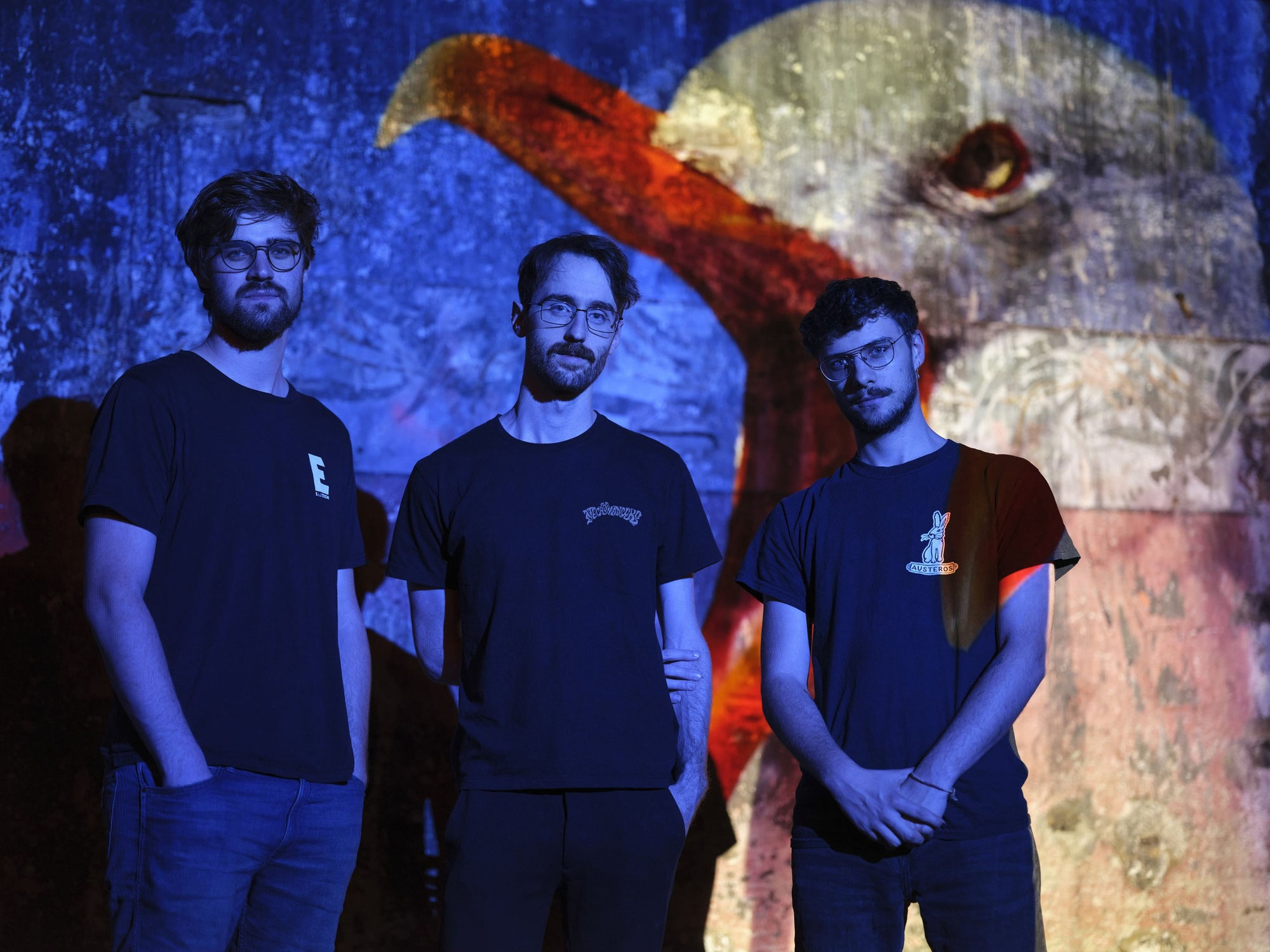 Swiss noise-rock x garage-punk power-trio LØRE streamed new EP ‘Mom Torello’