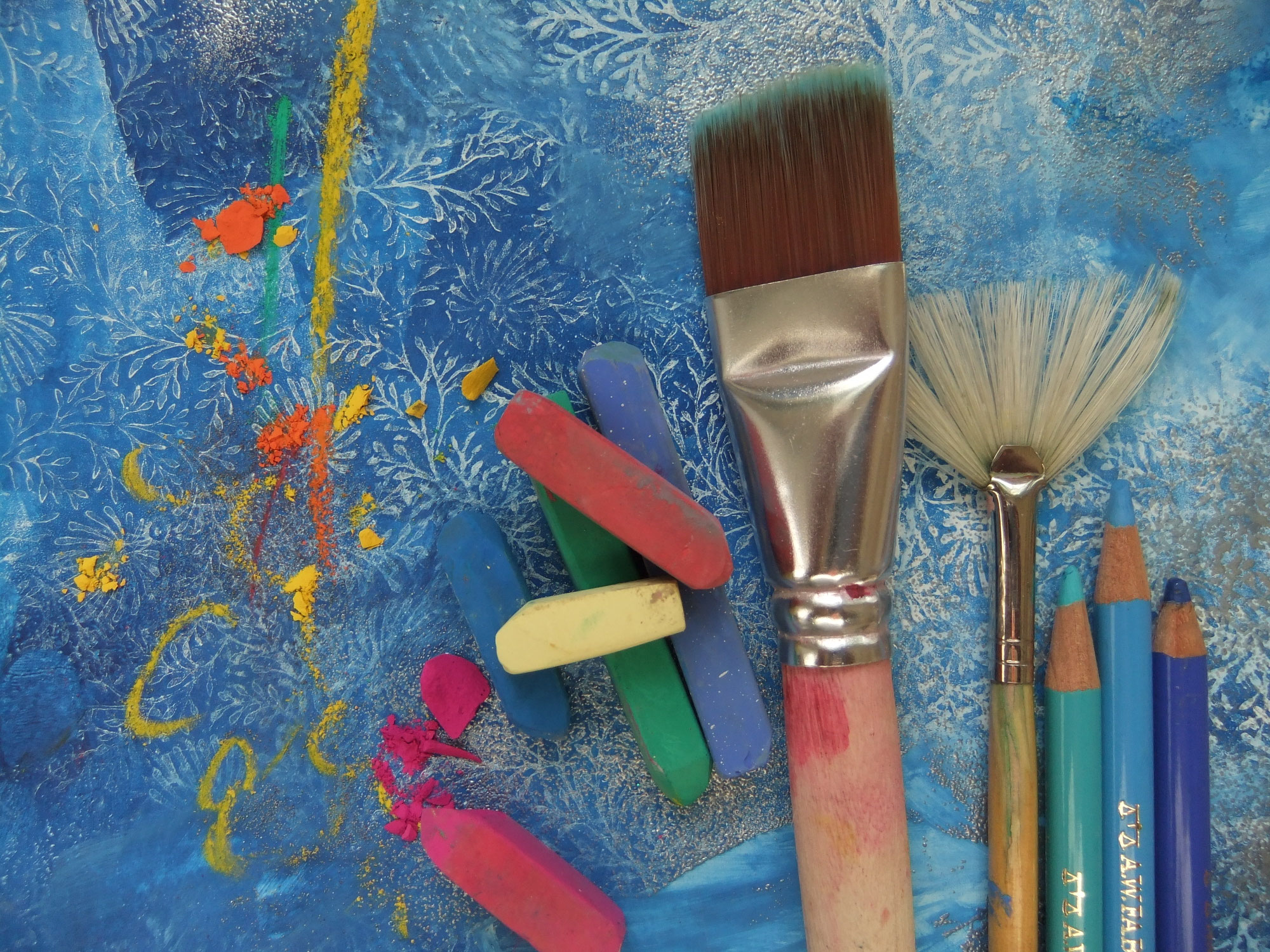 ein kleines MiniKunstProjekt starten DER KREATIVITÄT EINEN RAUM