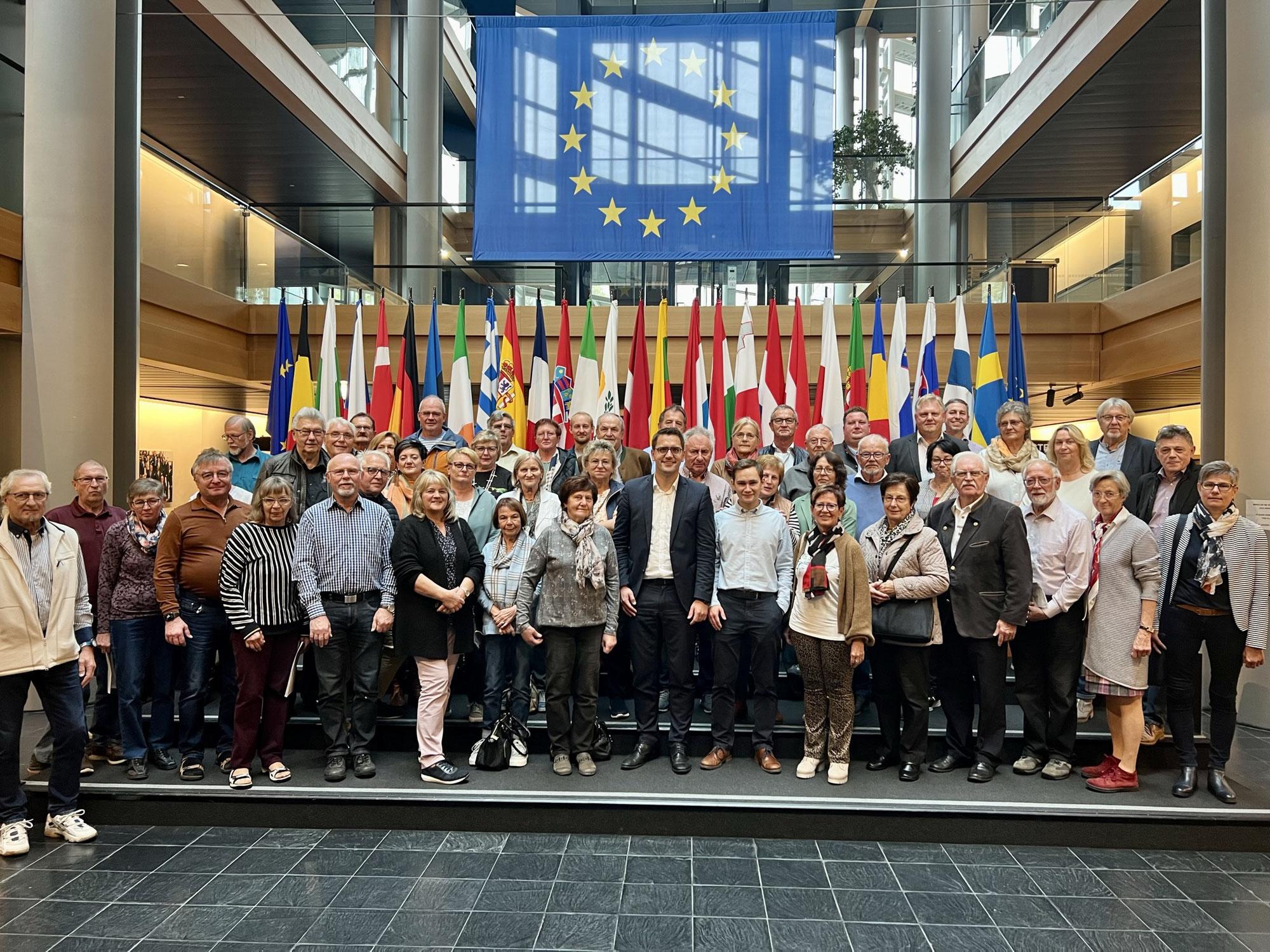 Bienvenue à Strasbourg! - Besuchergruppe im Europäischen Parlament