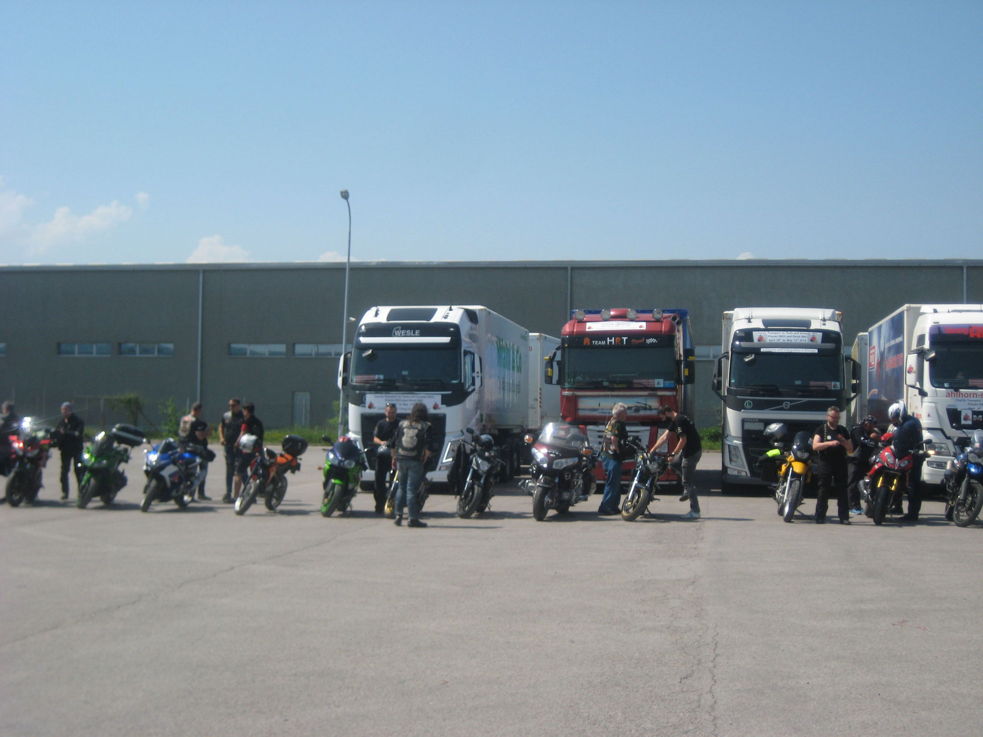 Spendentransport Balkan 2018