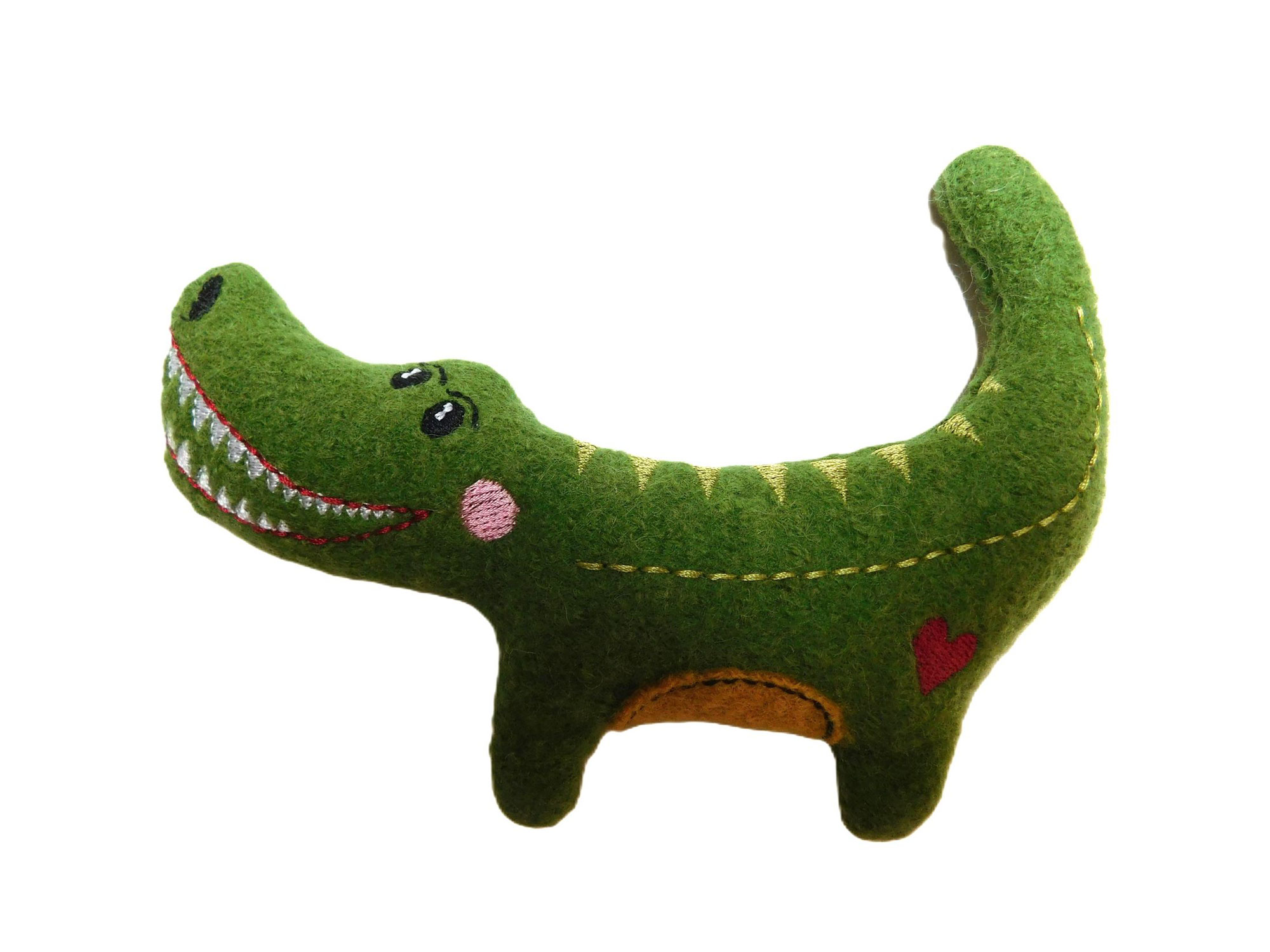 Krokodil Stickdatei ITH