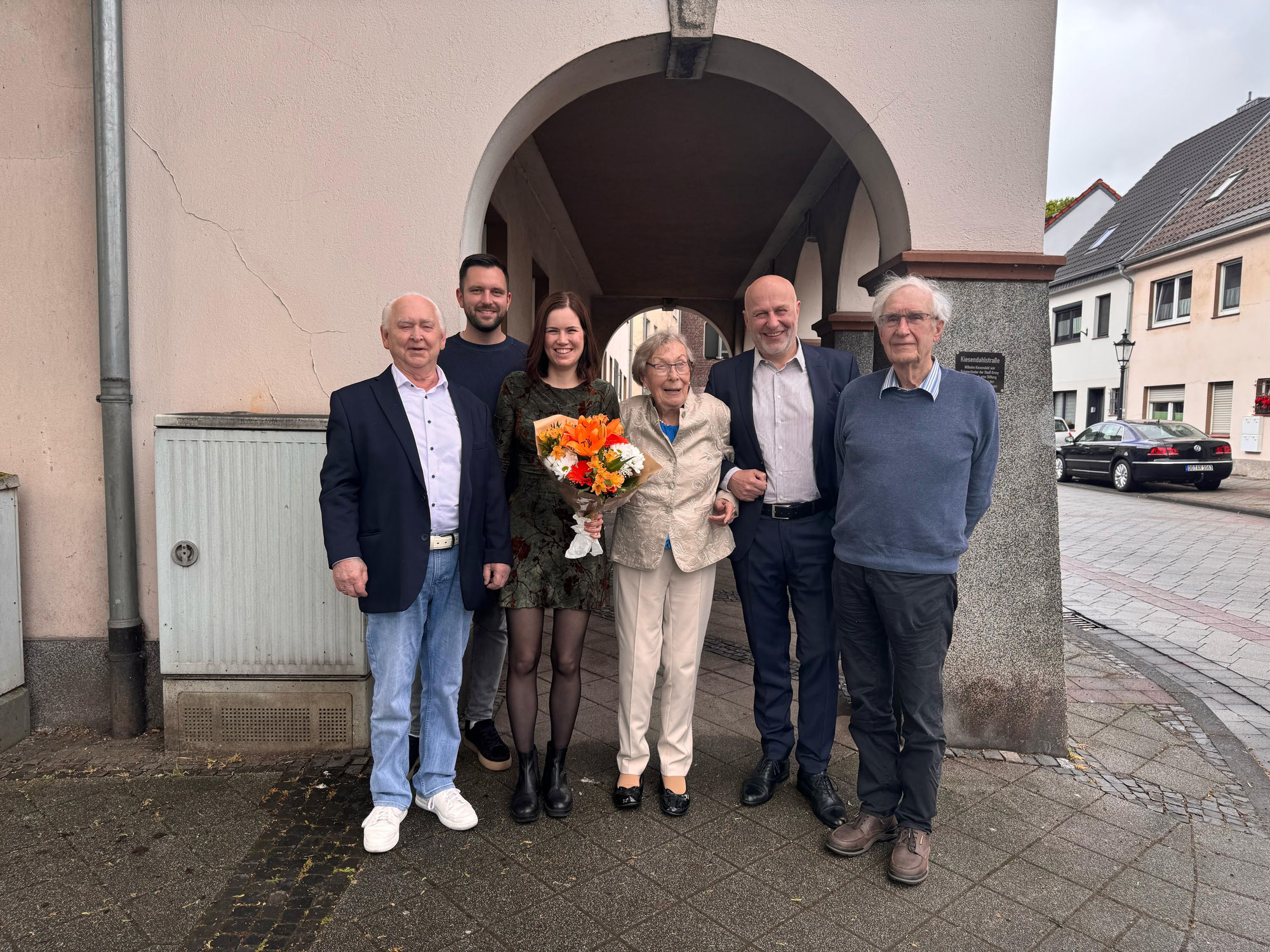 SPD Rheinberg ehrt langjährige Mitglieder