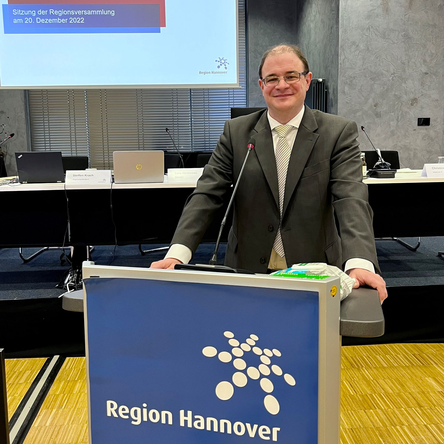 Rede des finanzpolitischen Sprechers der CDU/FDP-Gruppe Region Hannover, Prof. Dr. Roland Zieseniß, zum Haushalt 2023 am 20. 12.2022 in der Regionsversammlung