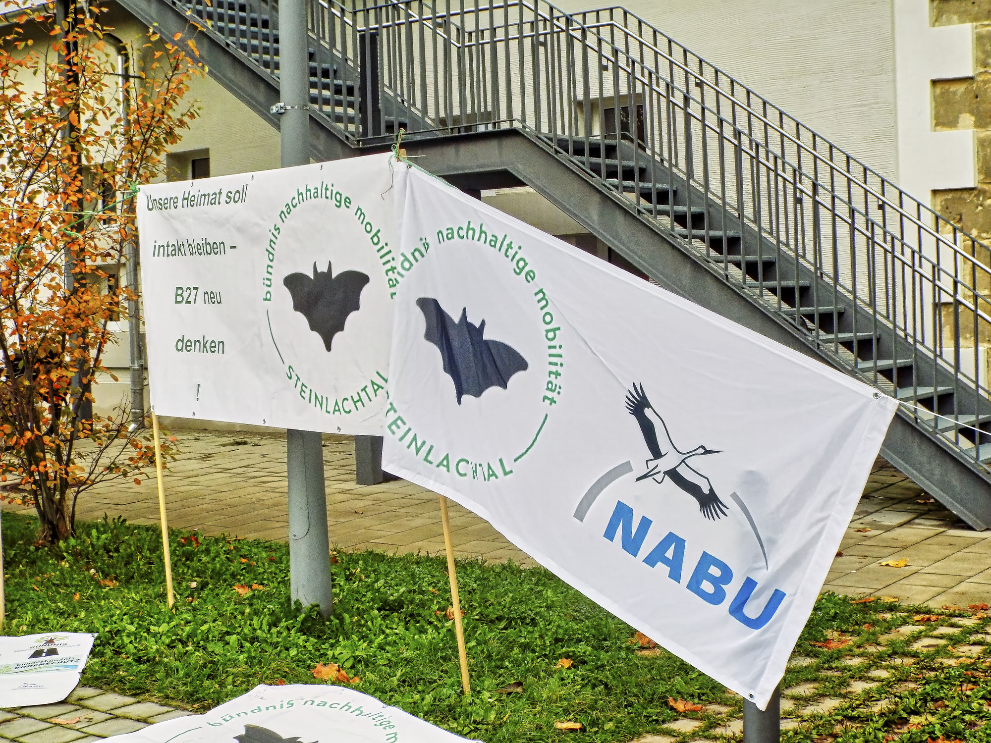 Kundgebung zur Erörterung B27