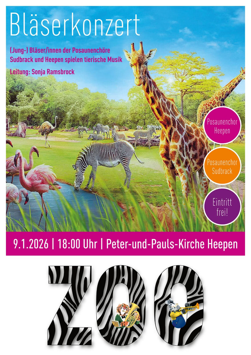 Bläserkonzert Zoo