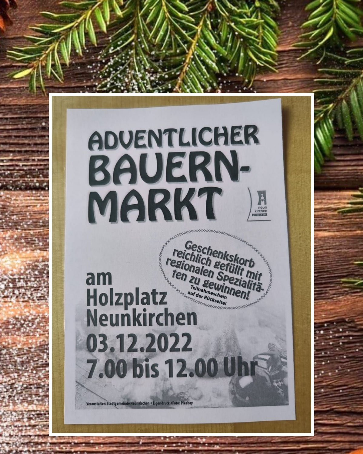 Adventlicher Bauernmarkt am 03.12.2022