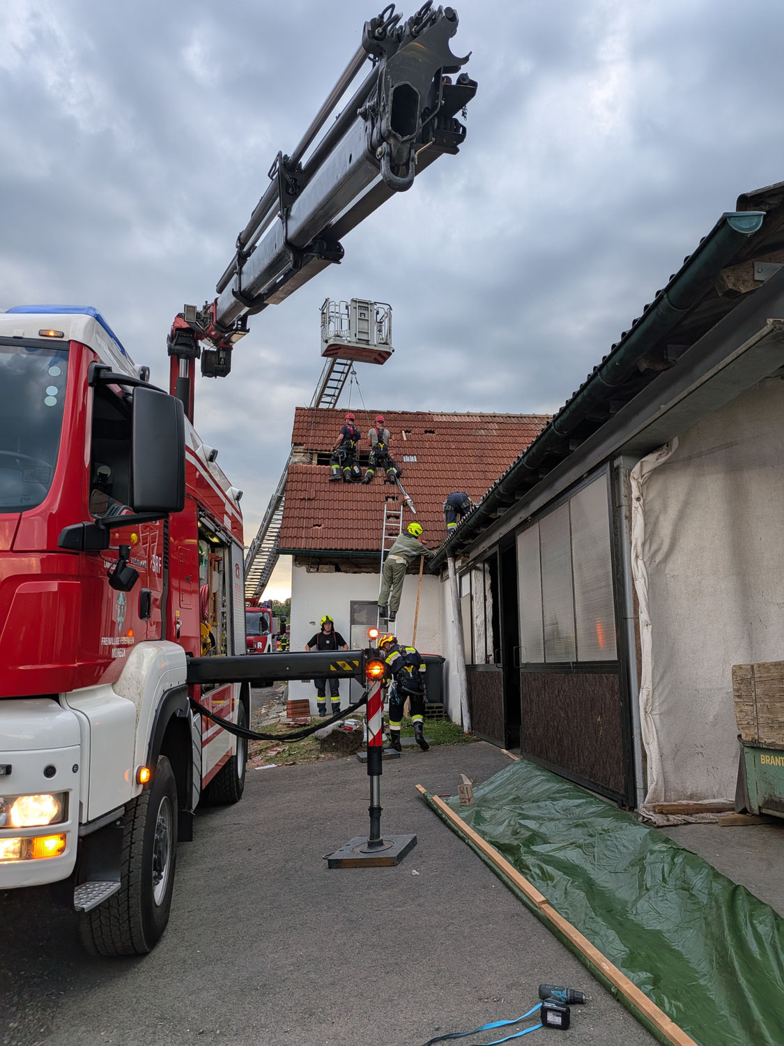 Unwettereinsatz im Raum Straden