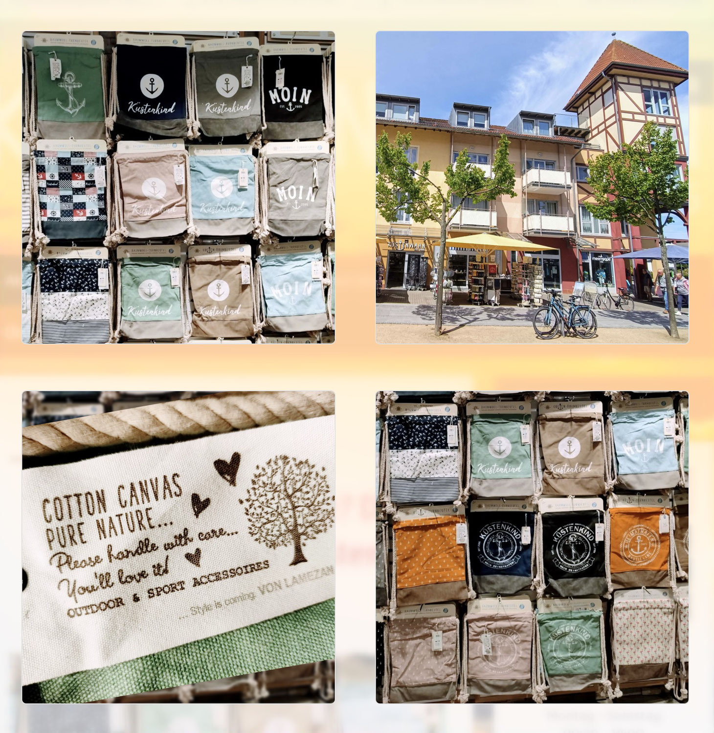 Turnbeutelvergesser? Die Lösung - unsere Küsten-Turnbeutel, dauerhaft auf 5,99 € gesenkt!