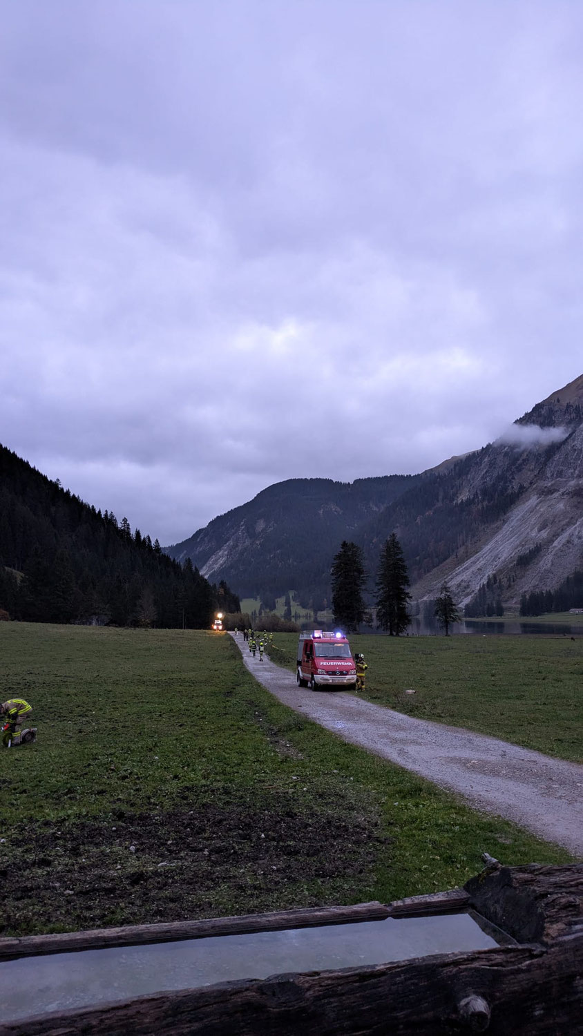 Talprobe der Feuerwehren Tannheimer Tal