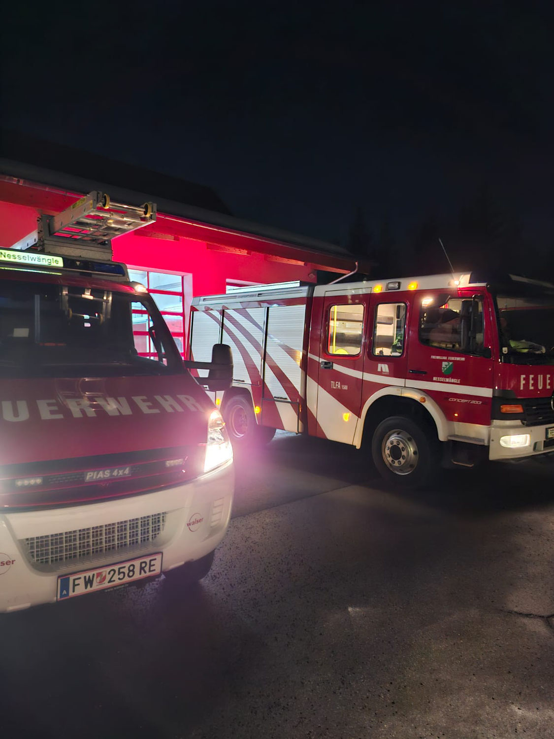 Funk - Talprobe der Feuerwehren Tannheimer Tal Teil 1