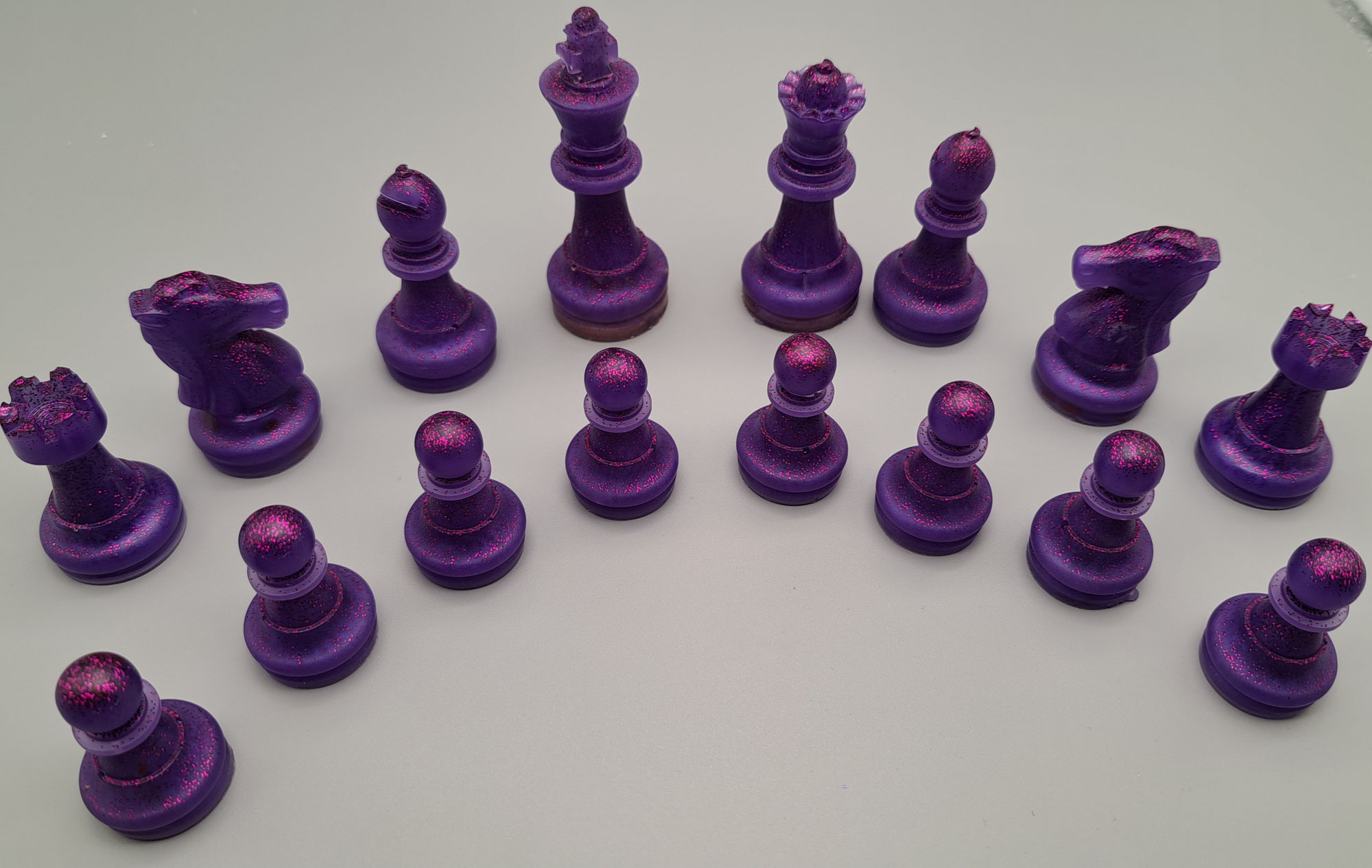 Schachfiguren Set Purpleheart