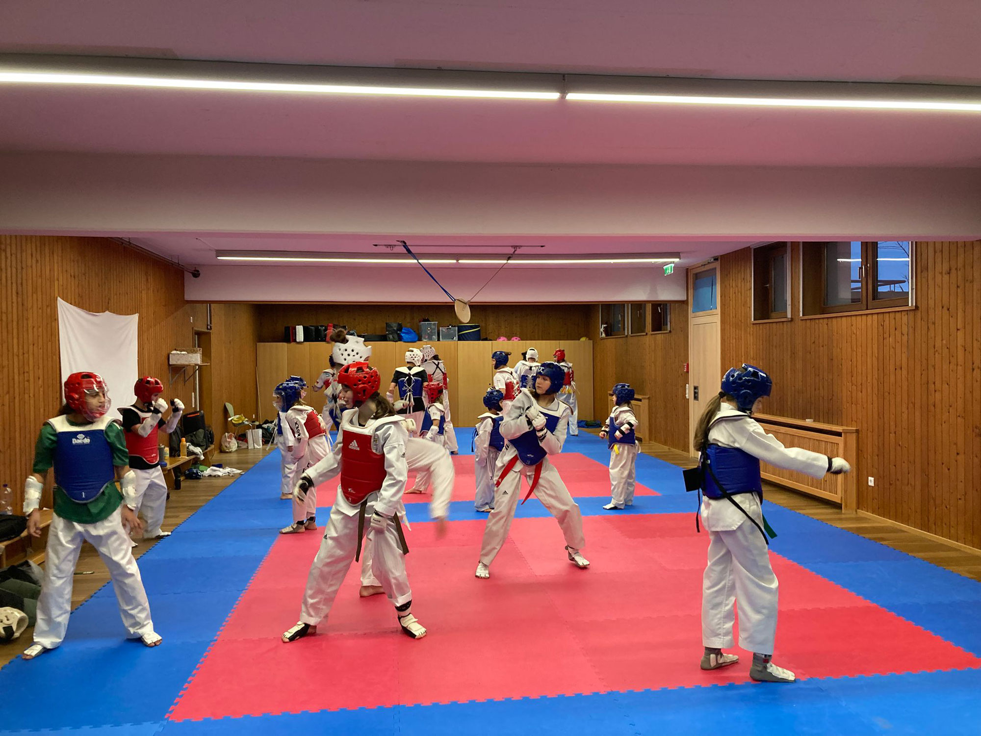 Kyorugi Kadertraining