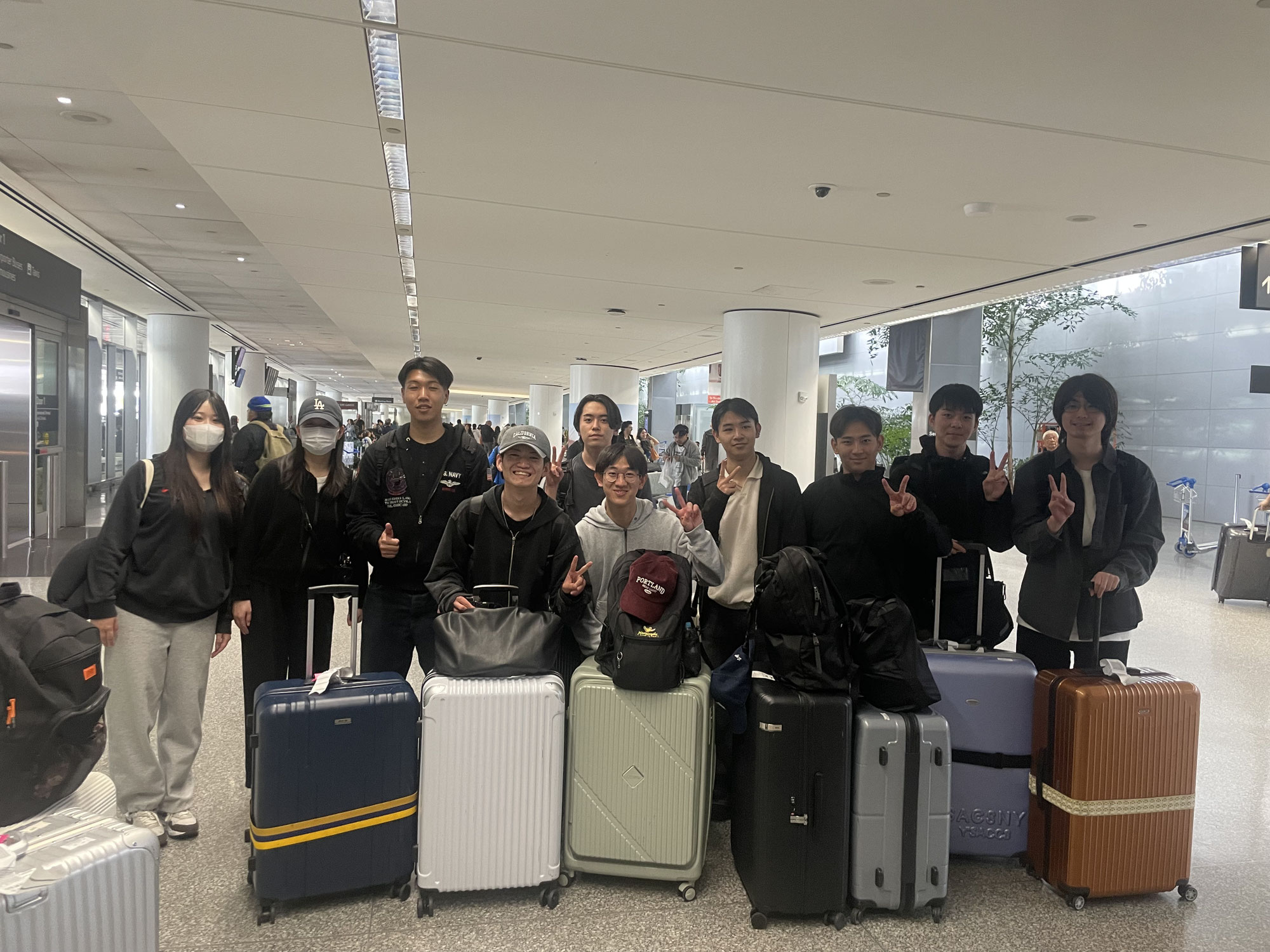 日本大学ターム研修参加学生が到着