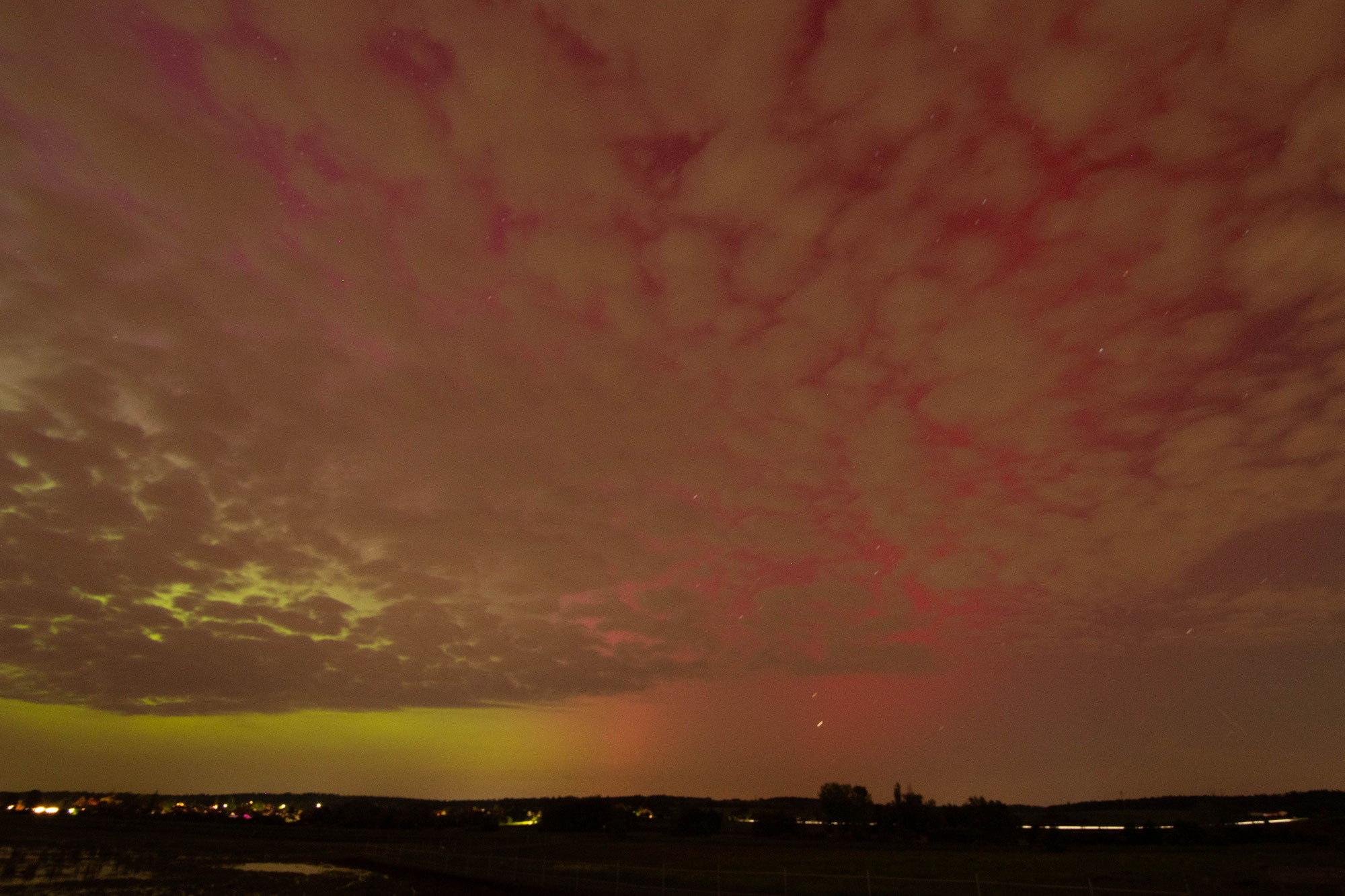 Polarlichter in Hessen