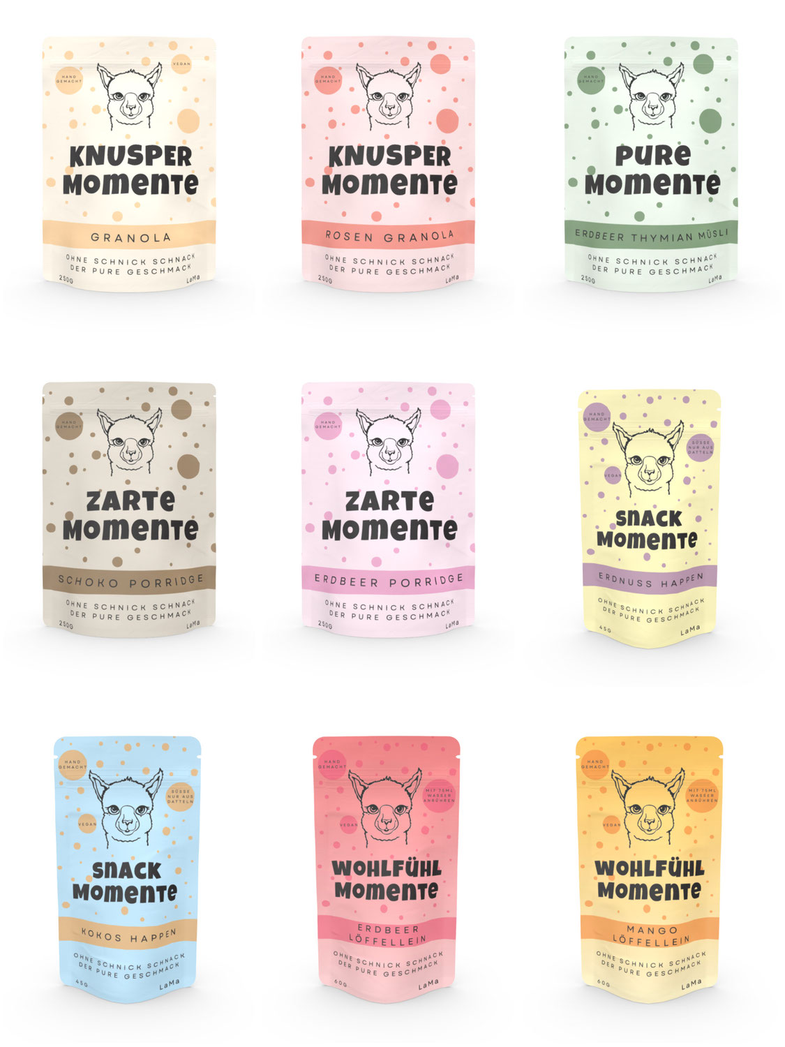 LaMa - Momente Linie: Granola, Porridge & mehr
