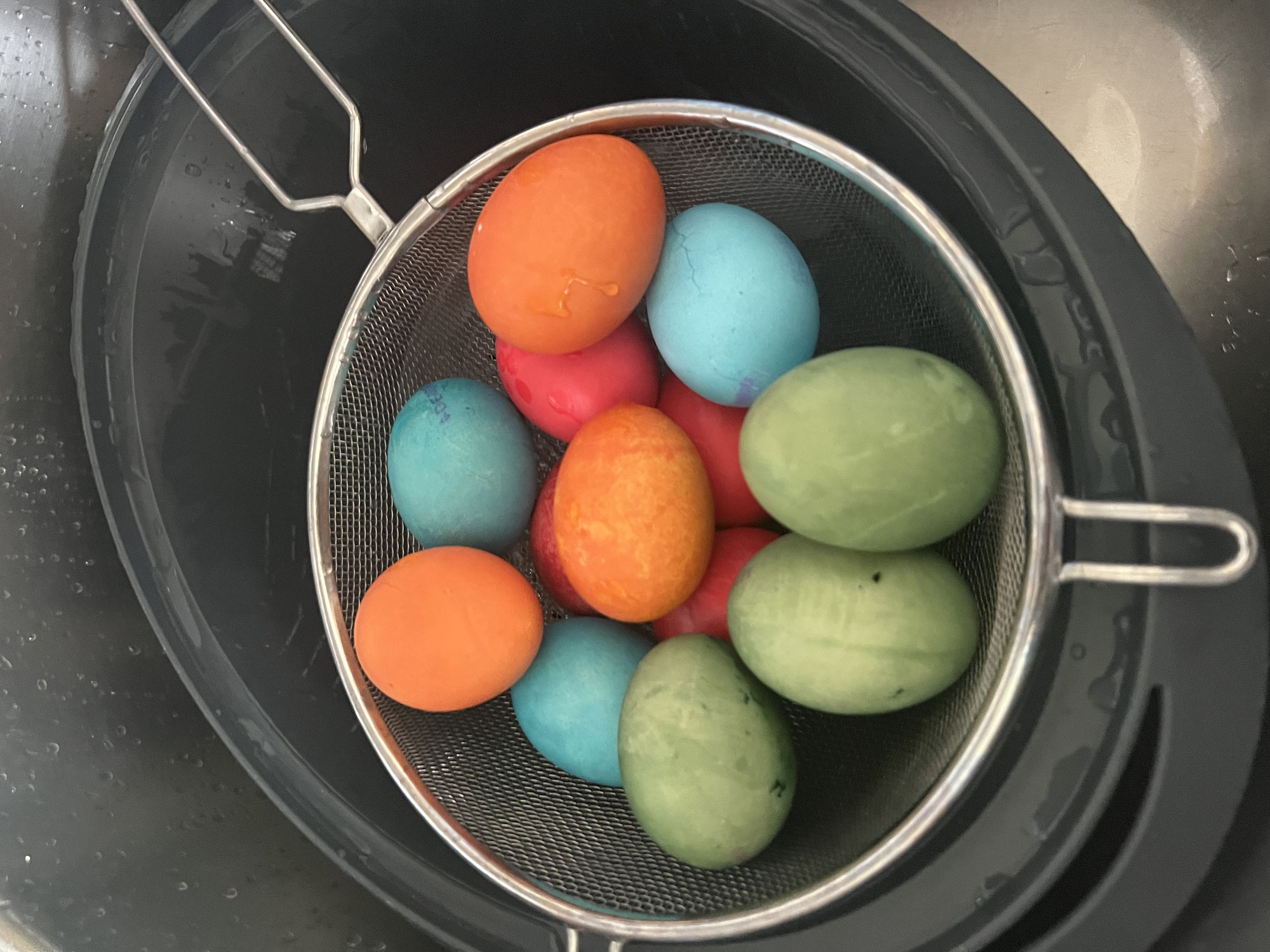 Eier färben mit dem Thermomix
