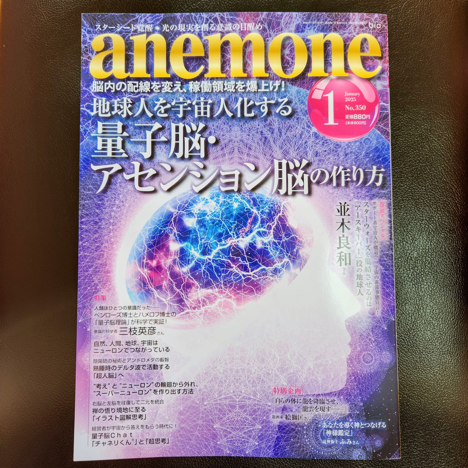 anemone1月号掲載