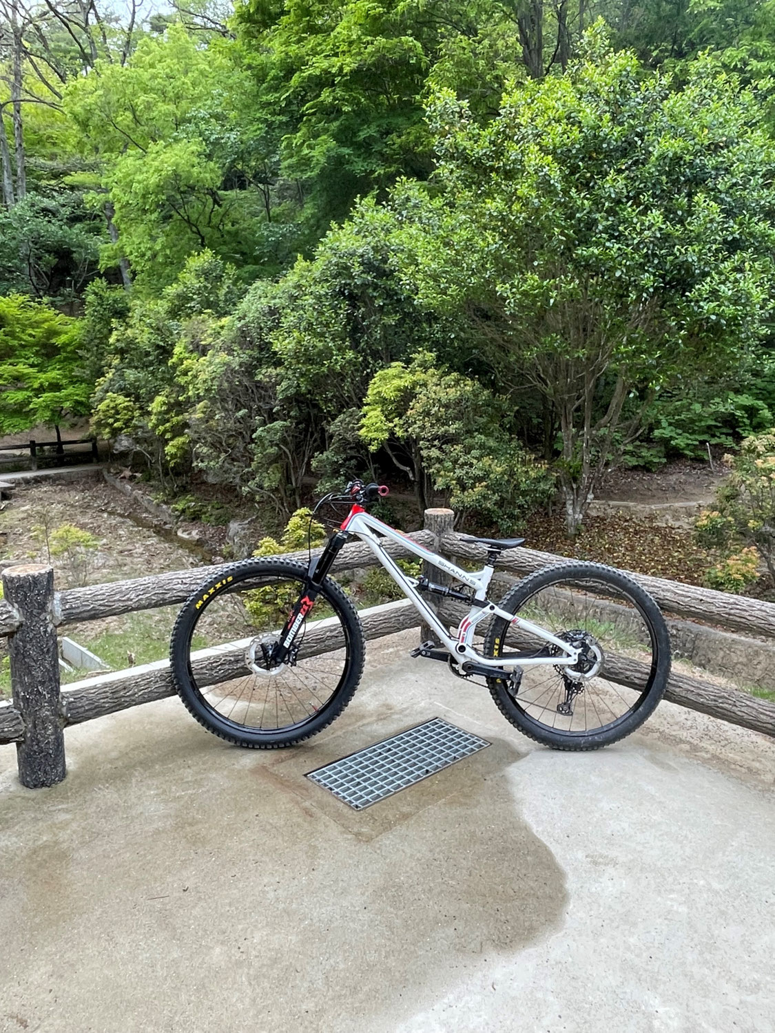 5/3菖蒲谷森林公園のMTBコースに行ってきました。