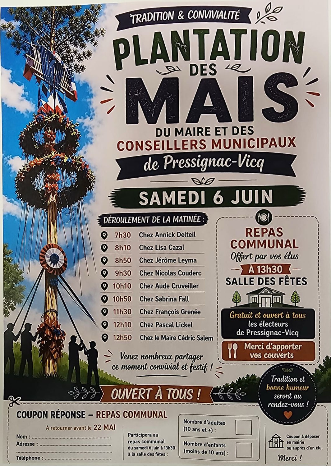 Plantation des mais