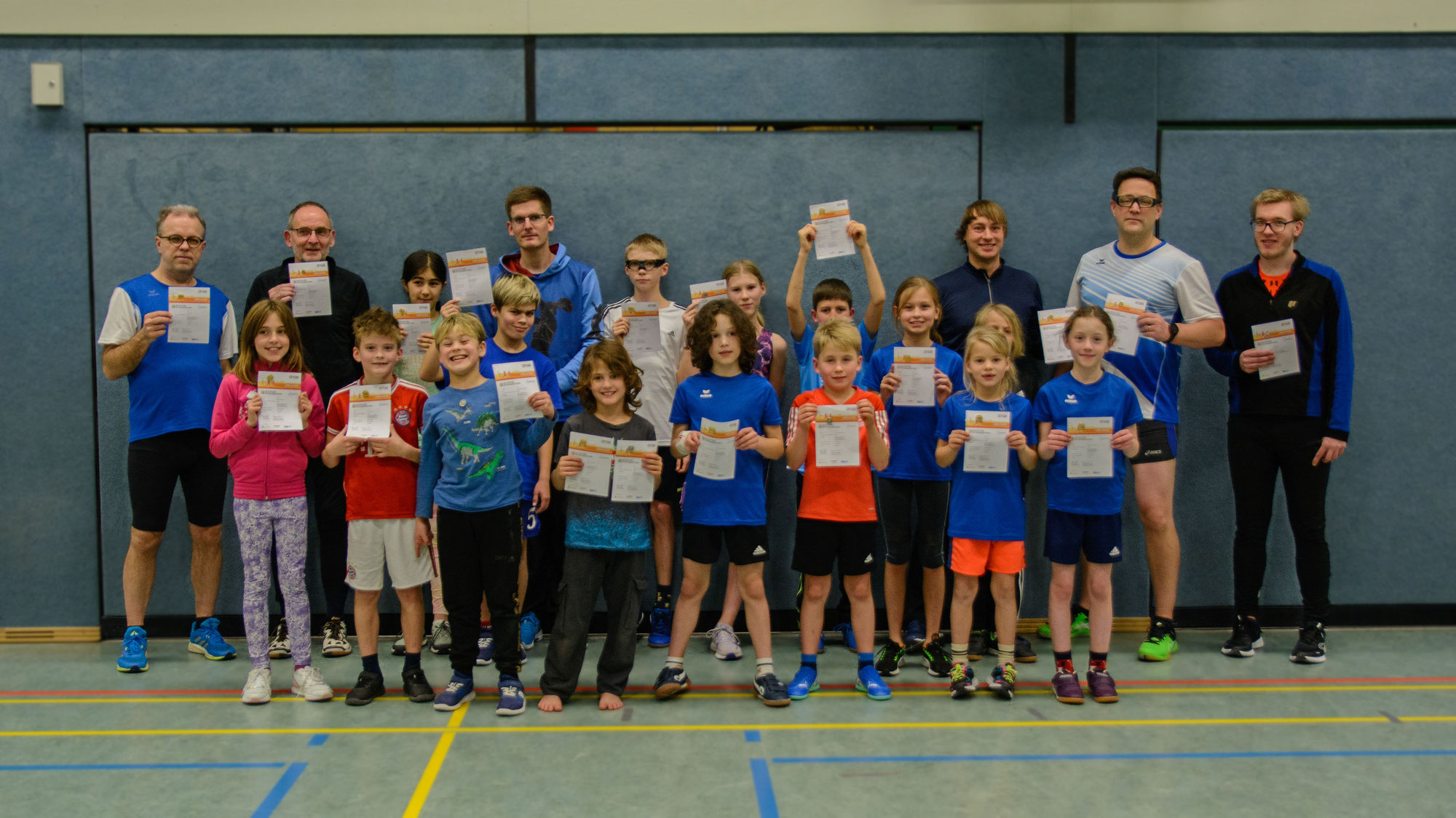 Leichtathleten mit Sportabzeichen-Rekord