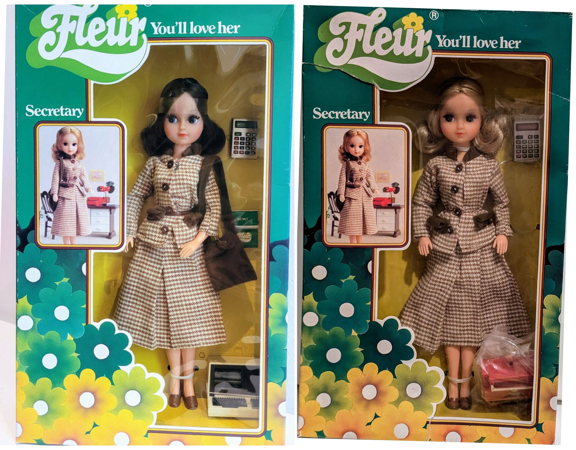 Secretary Fleur doll 1983