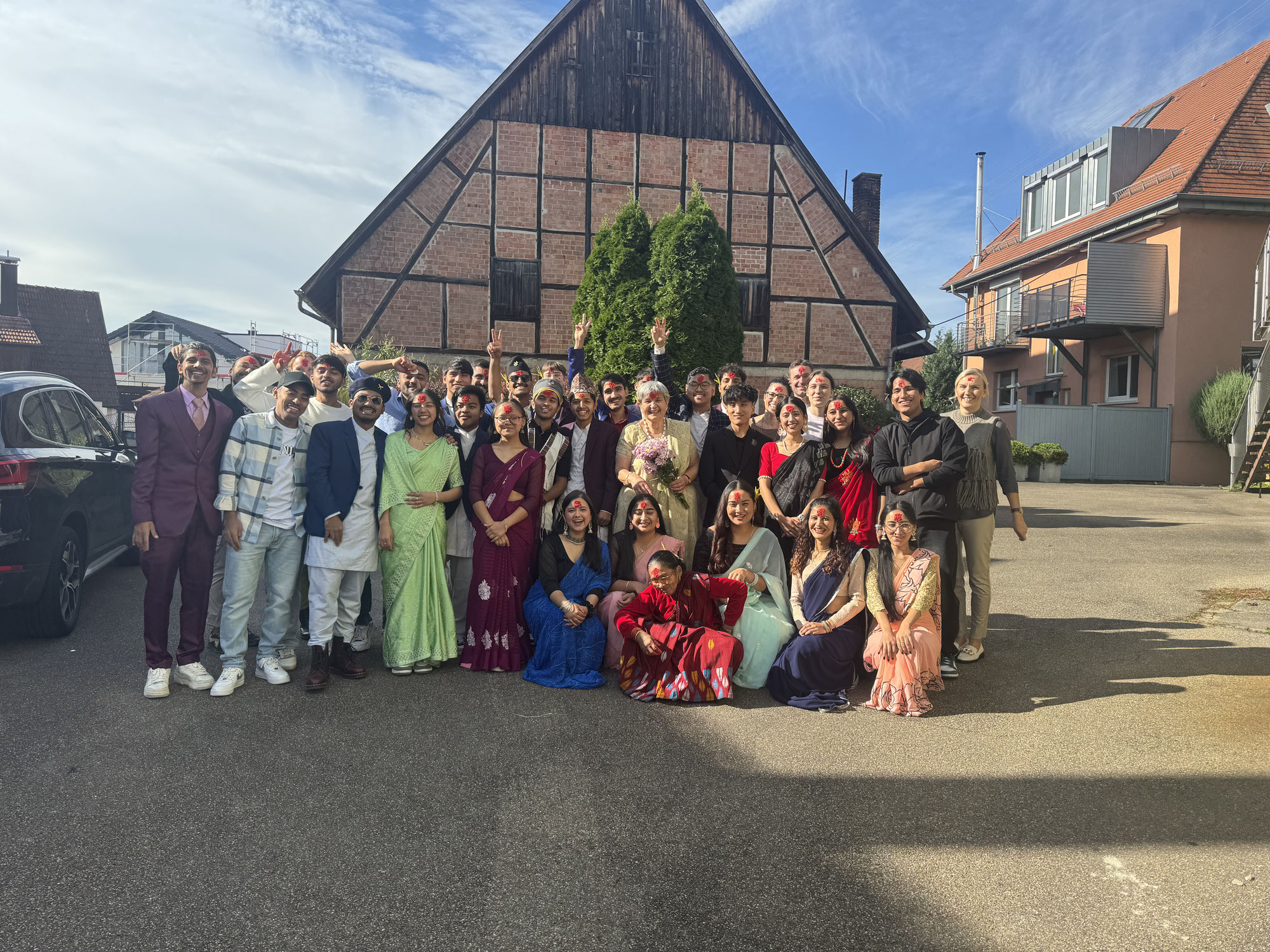Ein Dashainfest in Schwäbisch Gmünd