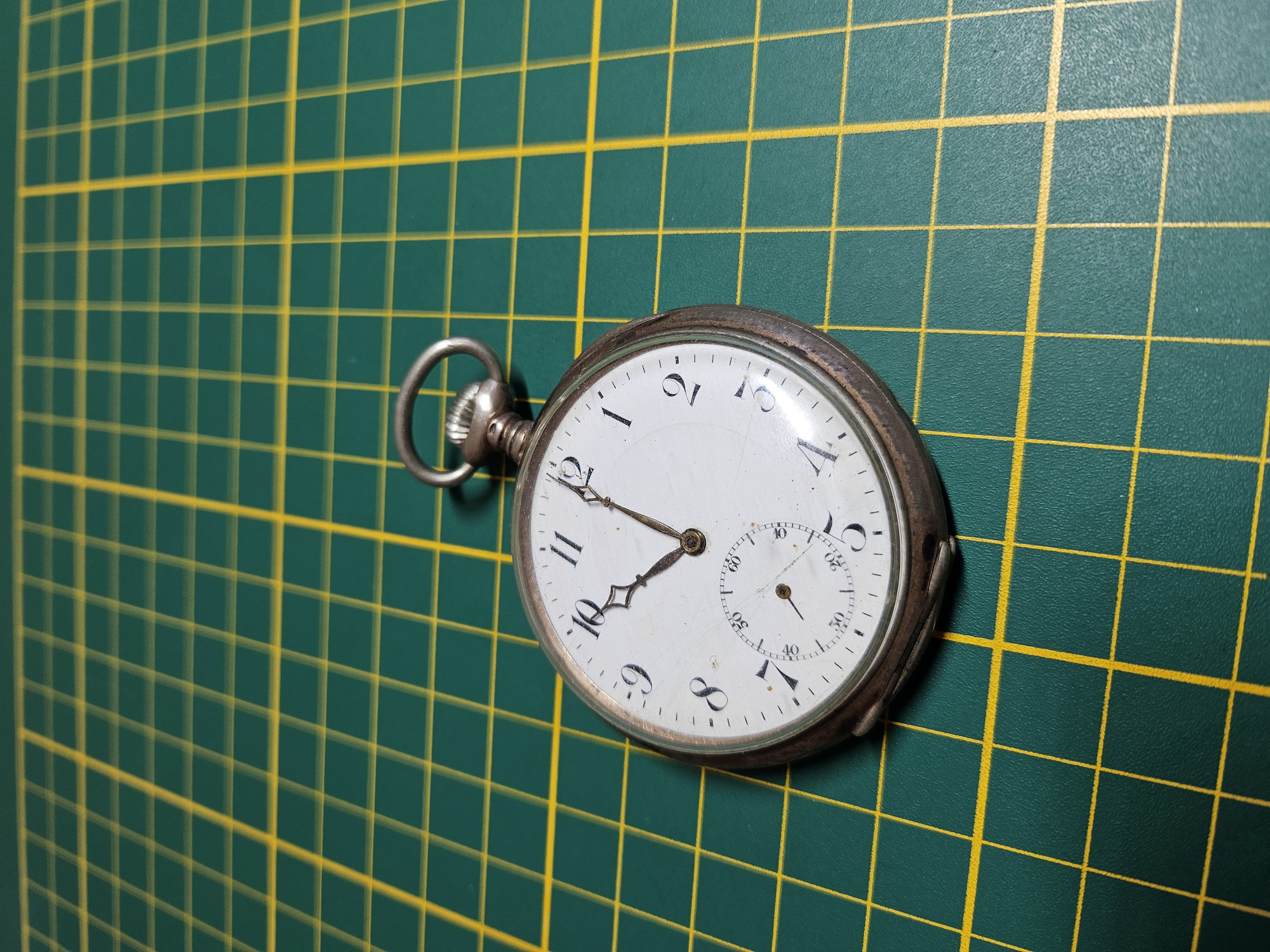 En cours de restauration montre à gousset Zenith
