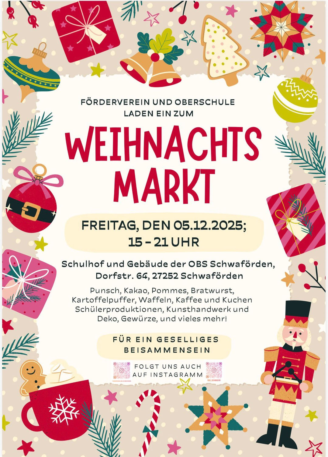Weihnachtsmarkt - Save the date!