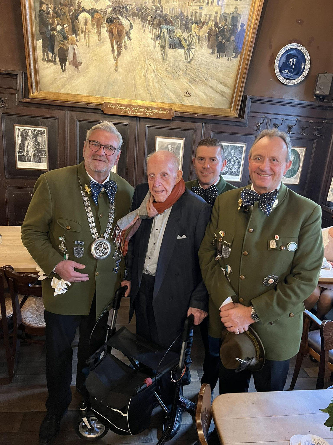 Ehrenrittmeister Kurt Königer wird 100!