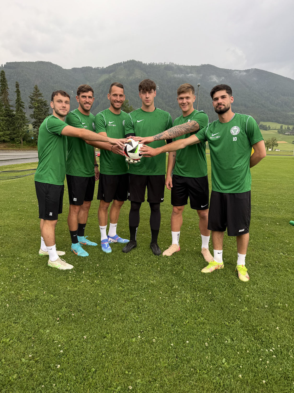 Trainingsstart mit neuen Gesichtern