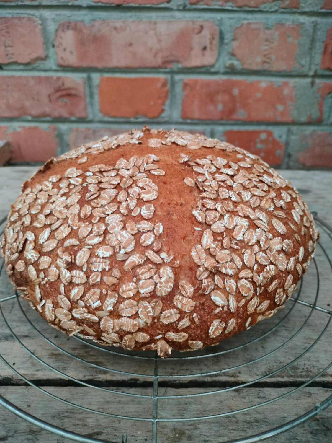 Dinkelflockenbrot