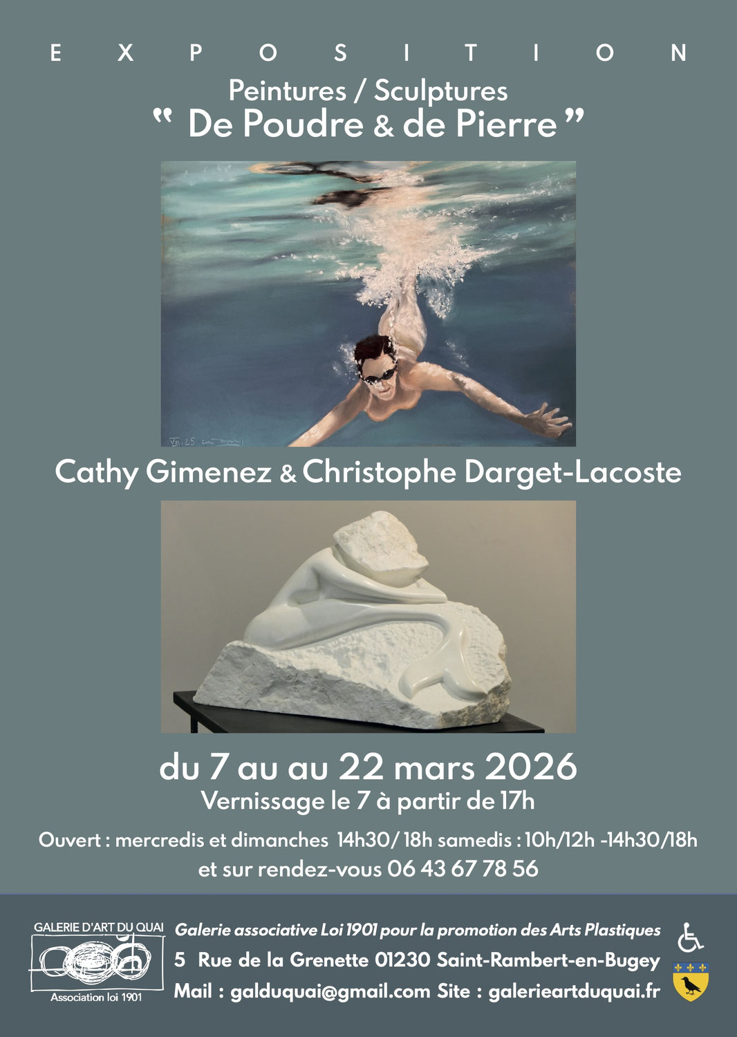 De poudre et de Pierre - Nouvelle expo en duo