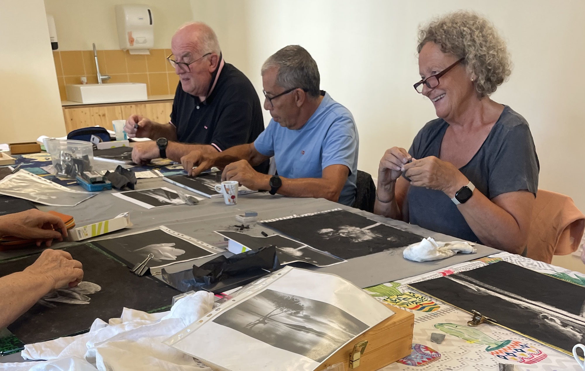 Le Plateau ouvre un atelier de dessin-peinture