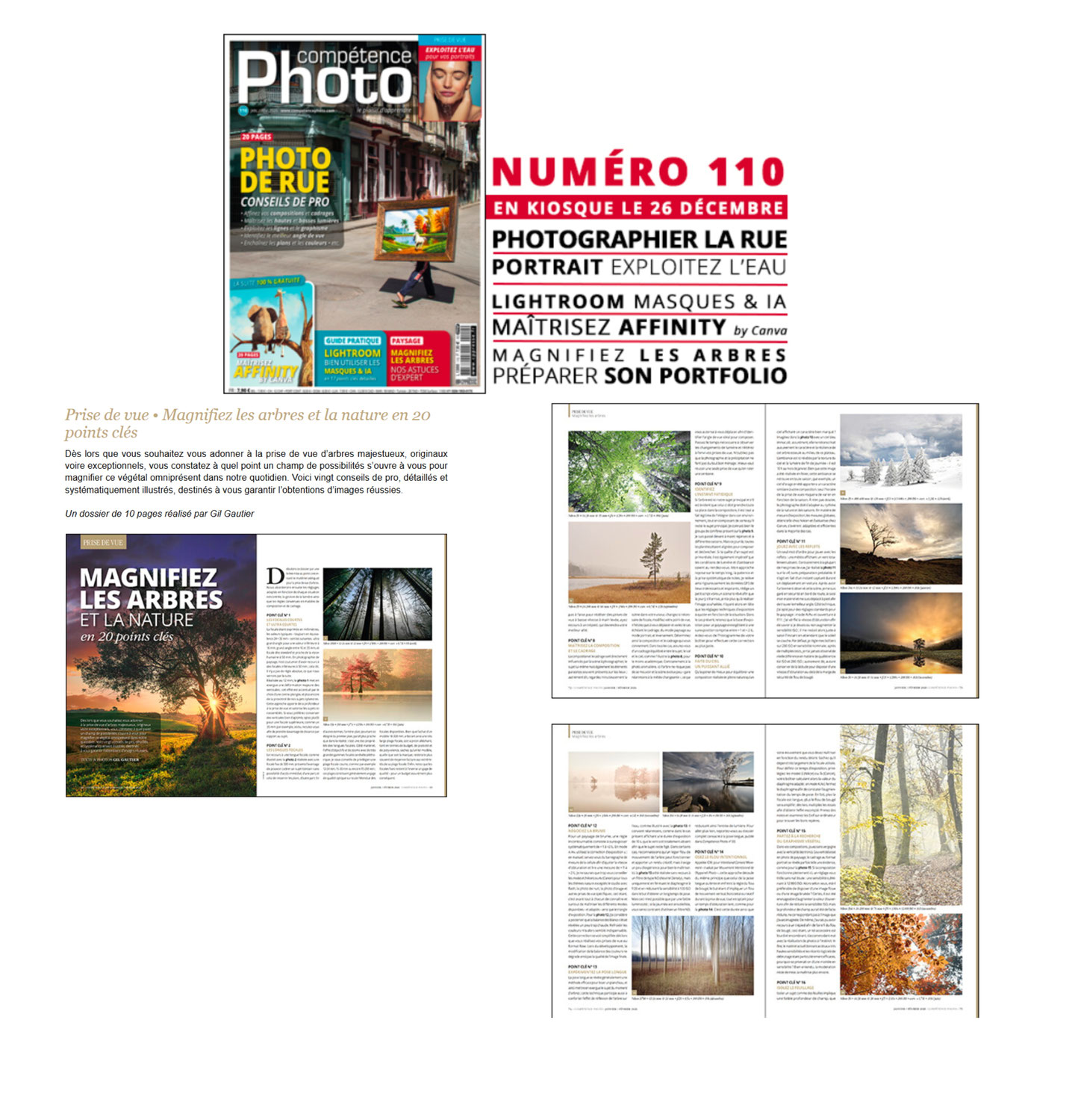 COMPETENCE PHOTO n°110 Jan 2026