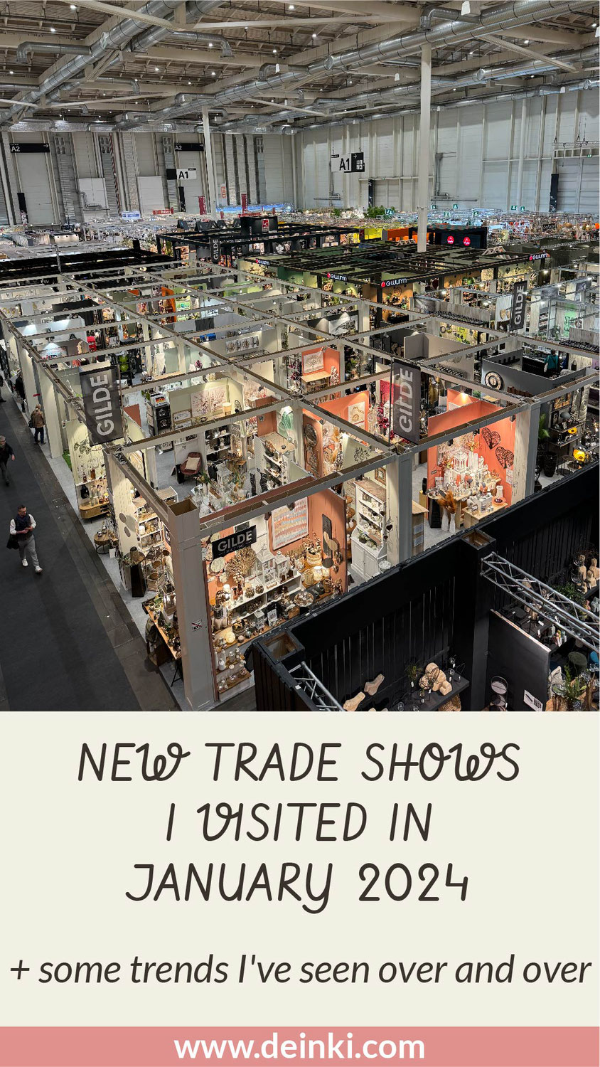 New Trade Shows I visited in January