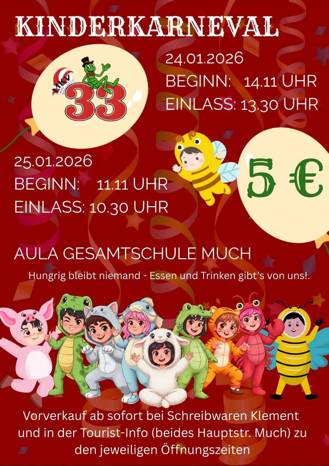 Kinderkarneval 2026