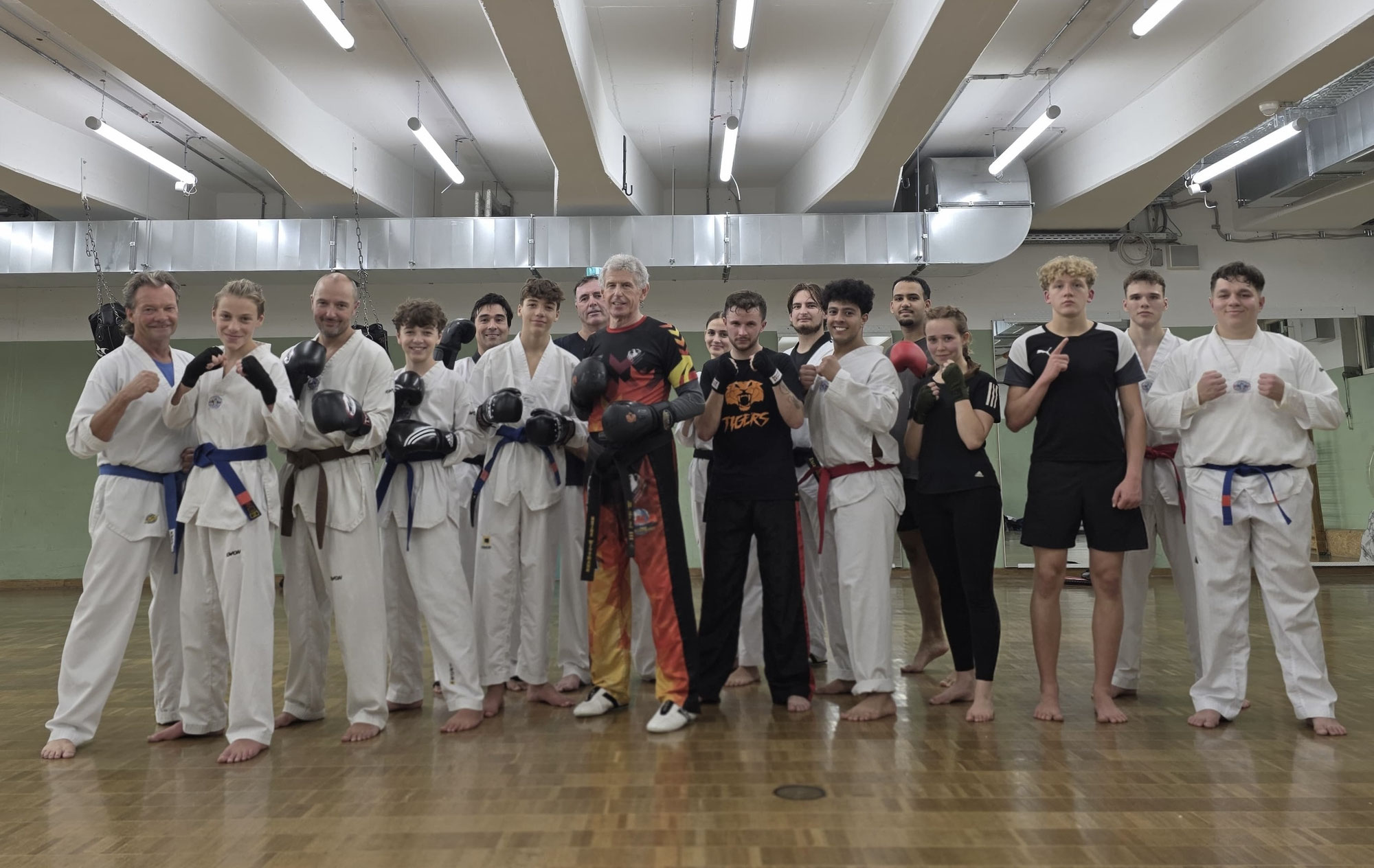 Gemeinsamer Trainingsabend mit befreundeten Sportvereinen