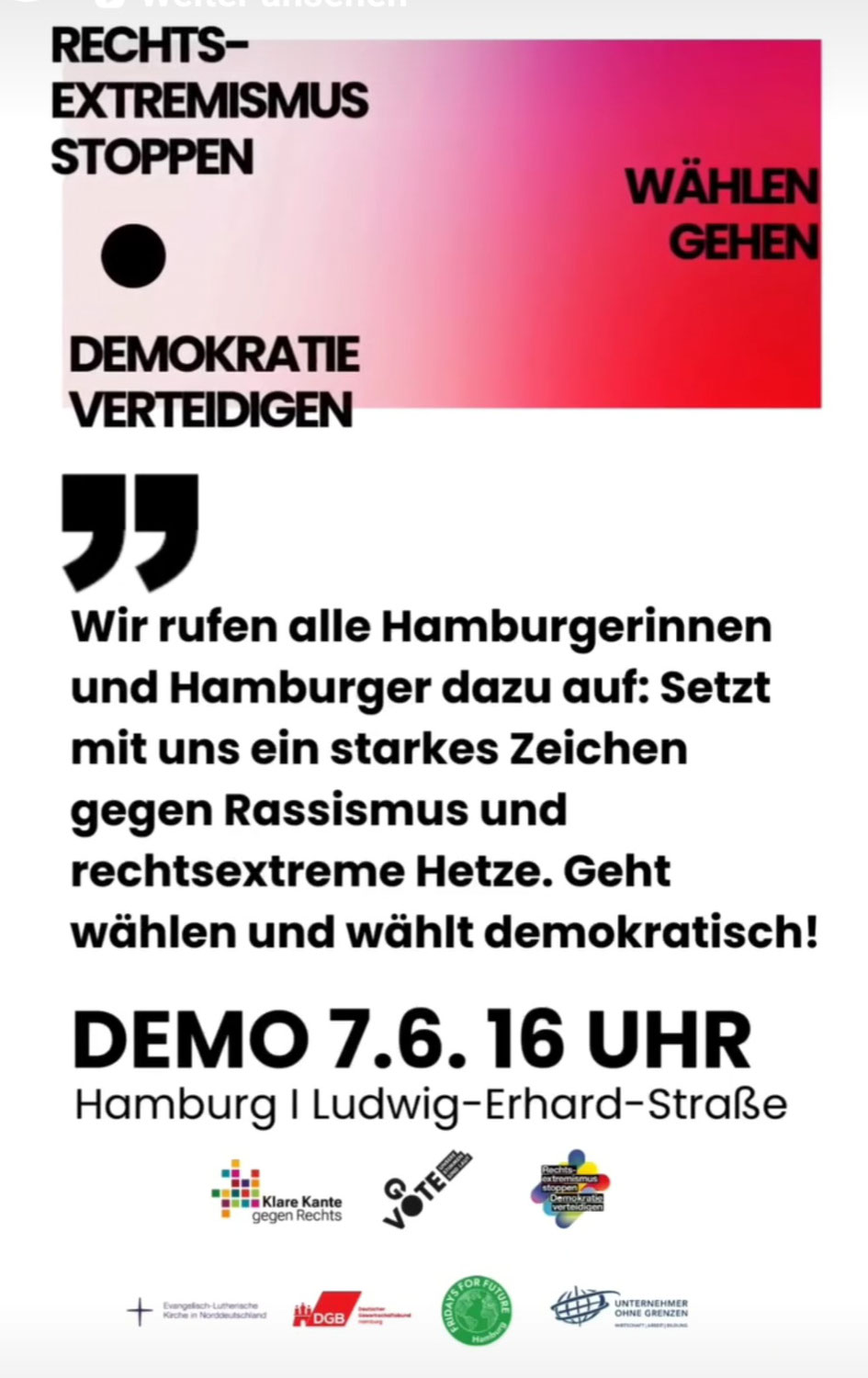 7.Juni Demo!