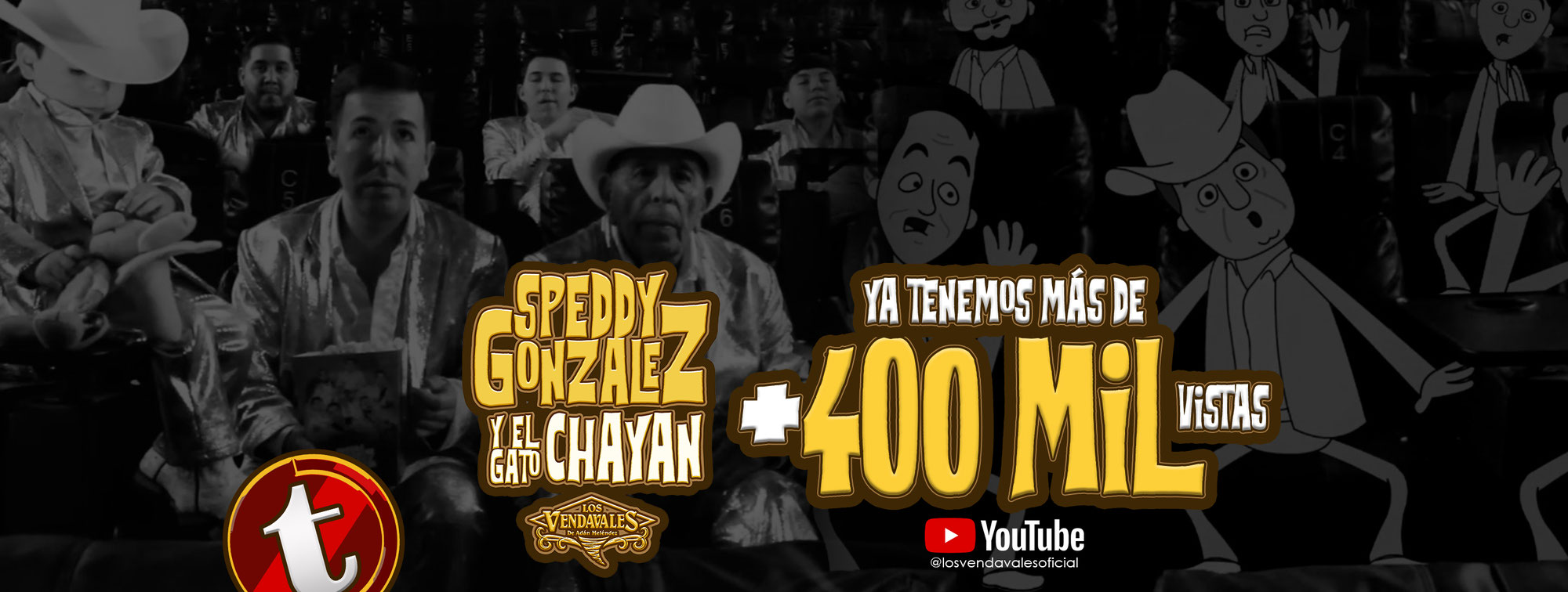 NOTICIA OFICIAL - Speddy Gonzalez y el Gato Chayan llega a más de 400 mil vistas