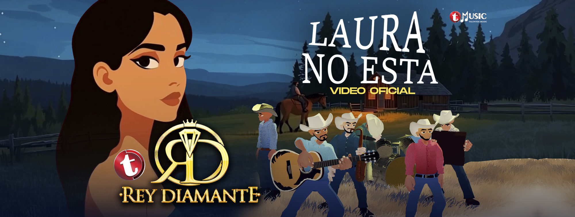 NOTICIA OFICIAL - “Laura No Esta” Nuevo Video Oficial de “Rey Diamante”