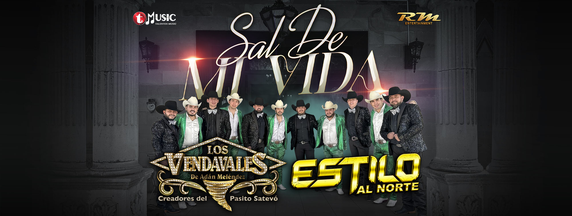 NOTICIA OFICIAL - “Sal de Mi Vida” nuevo sencillo y video oficial  de Los Vendavales de Adán Meléndez y Estilo Al Norte  ¡Ya Disponible en Plataformas Digitales