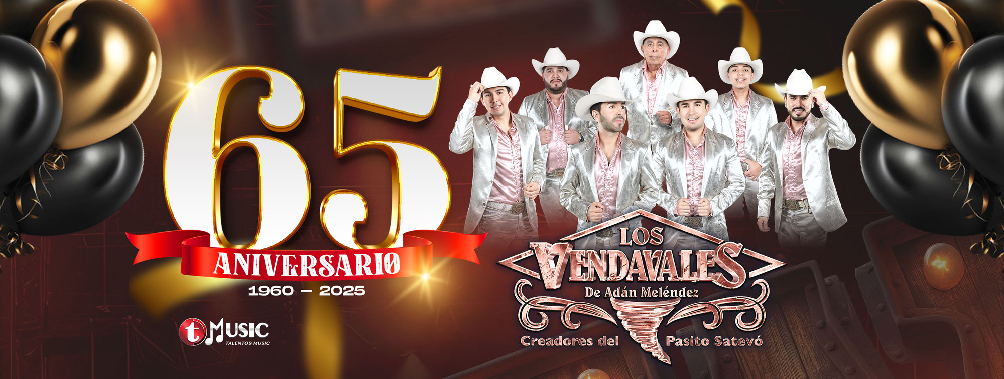 NOTICIA OFICIAL - Los creadores del Pasito Satevó Los Vendavales de Adán Meléndez celebran su 65 Aniversario